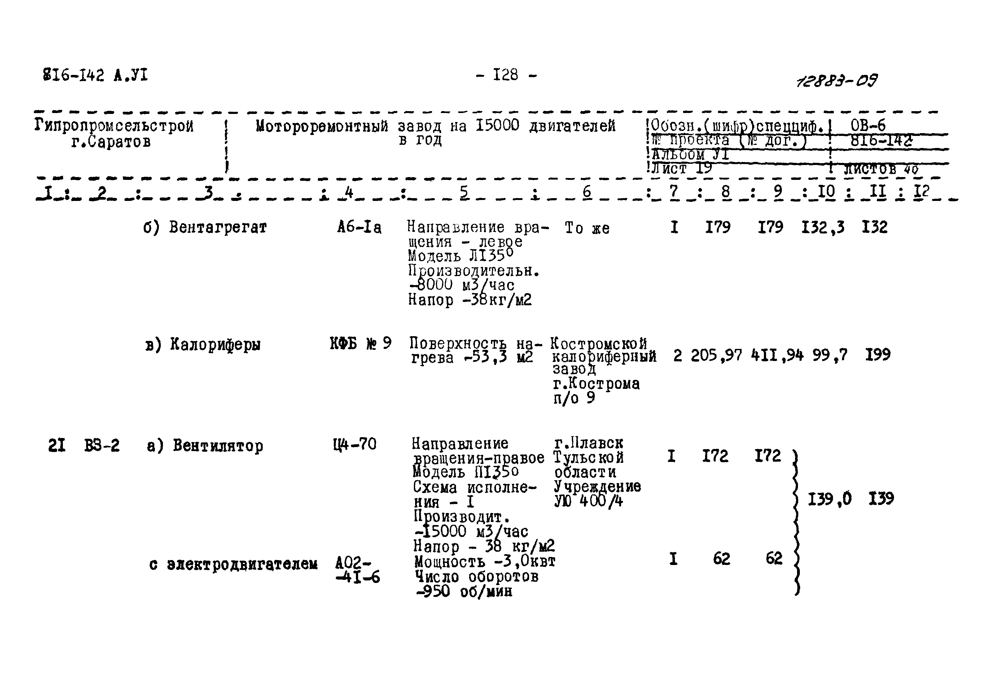 Типовой проект 816-142