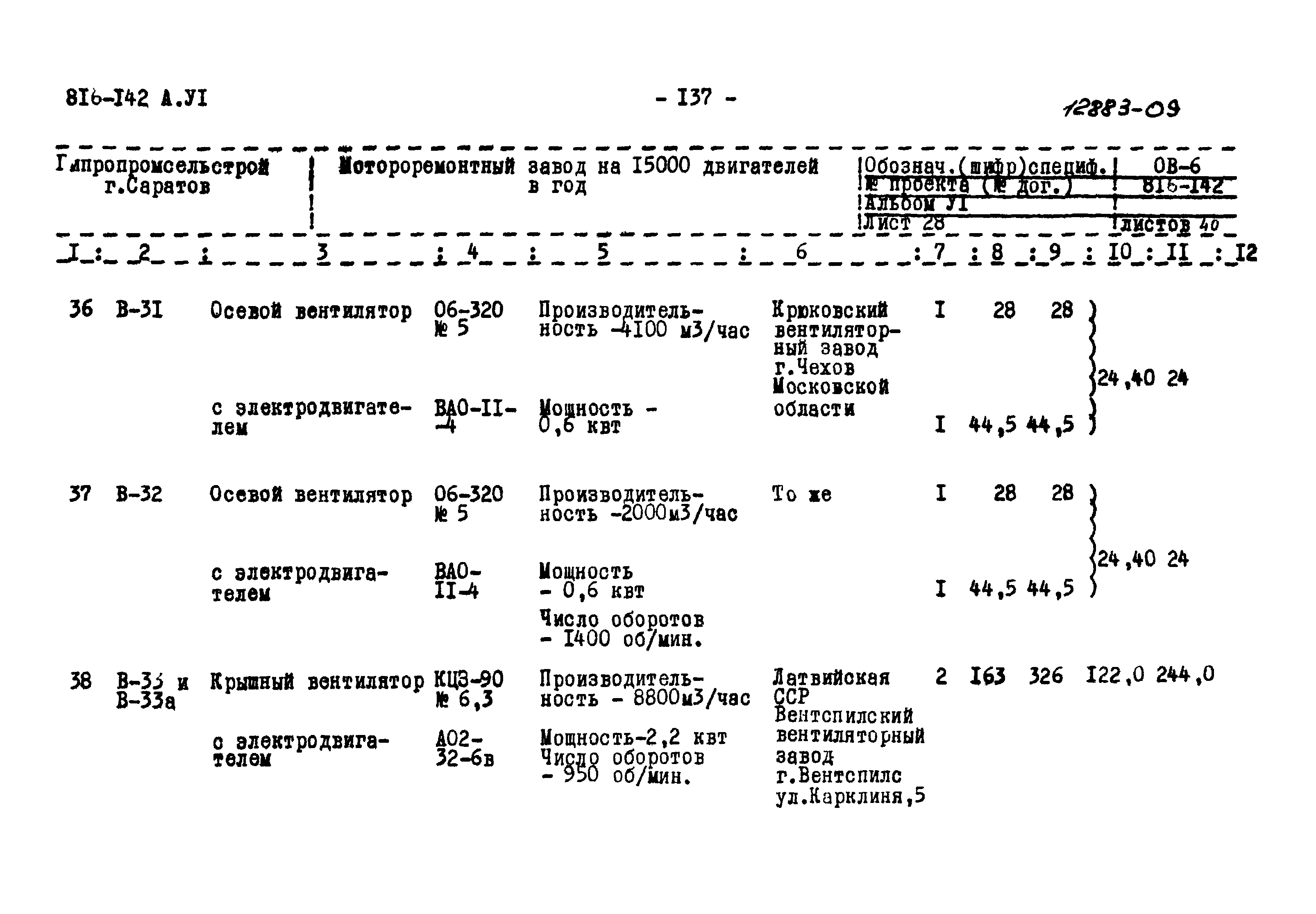 Типовой проект 816-142