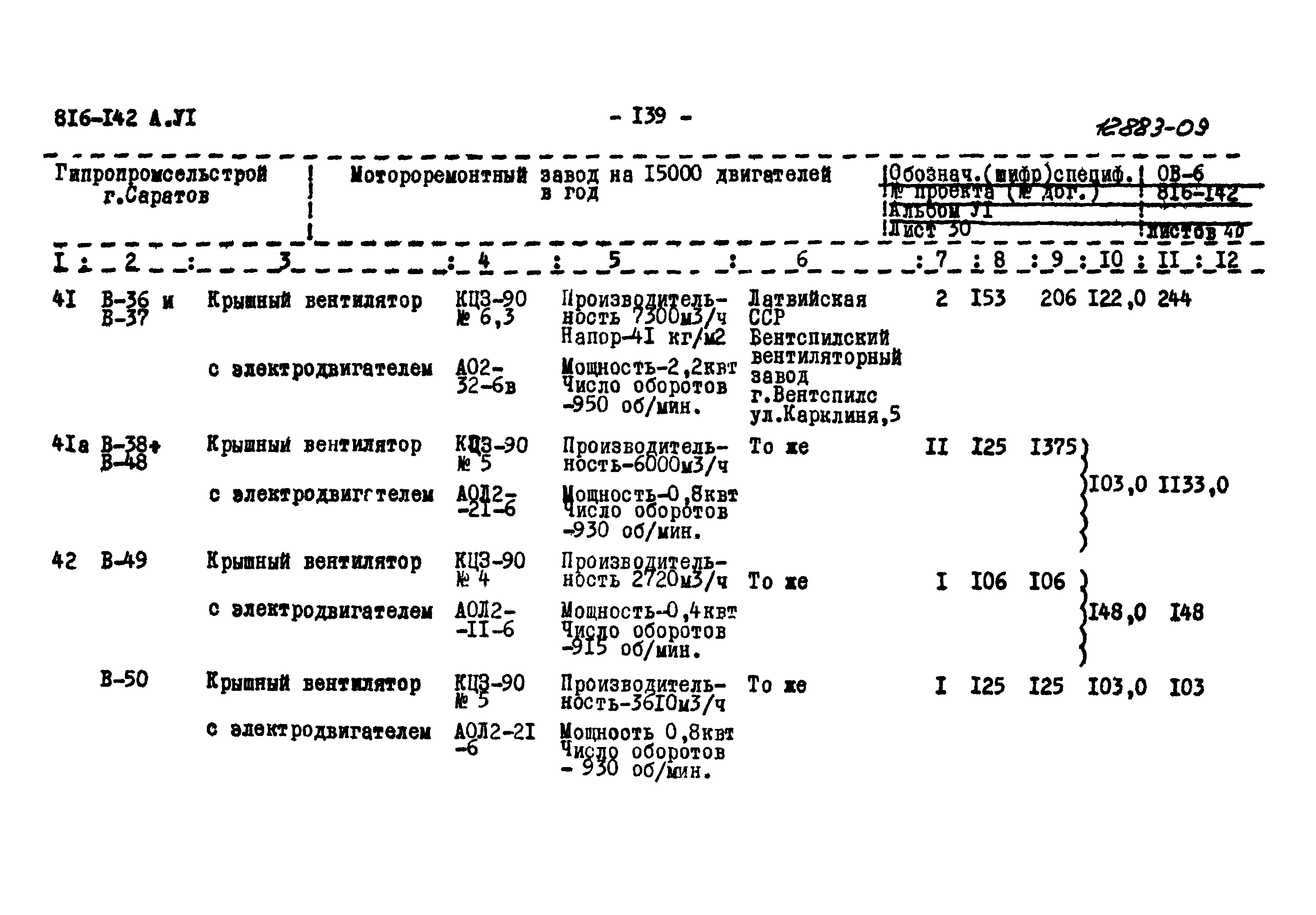 Типовой проект 816-142