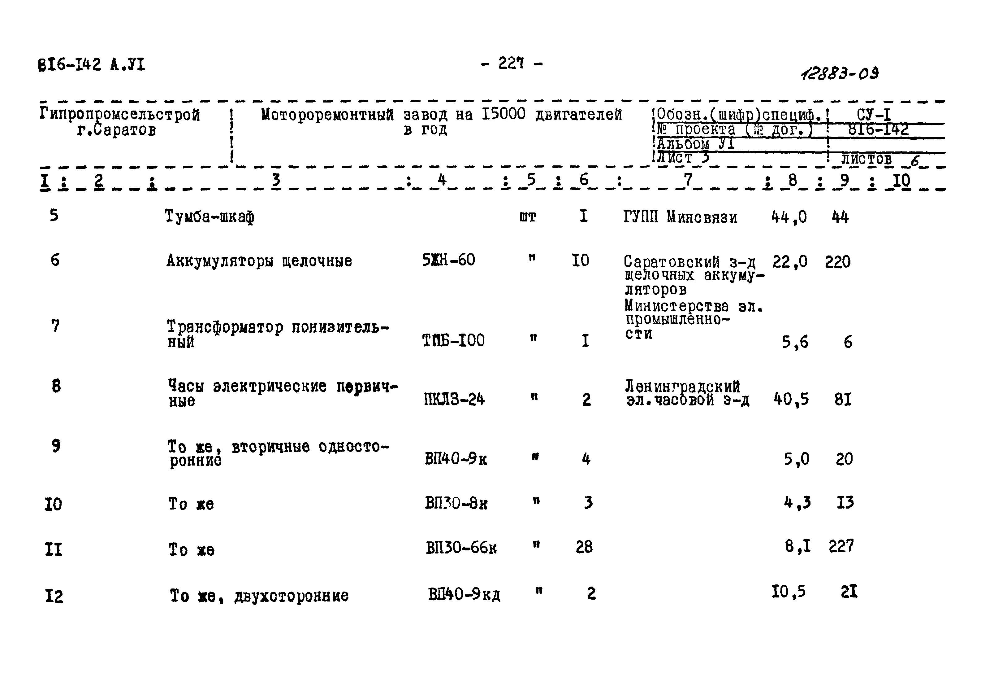 Типовой проект 816-142