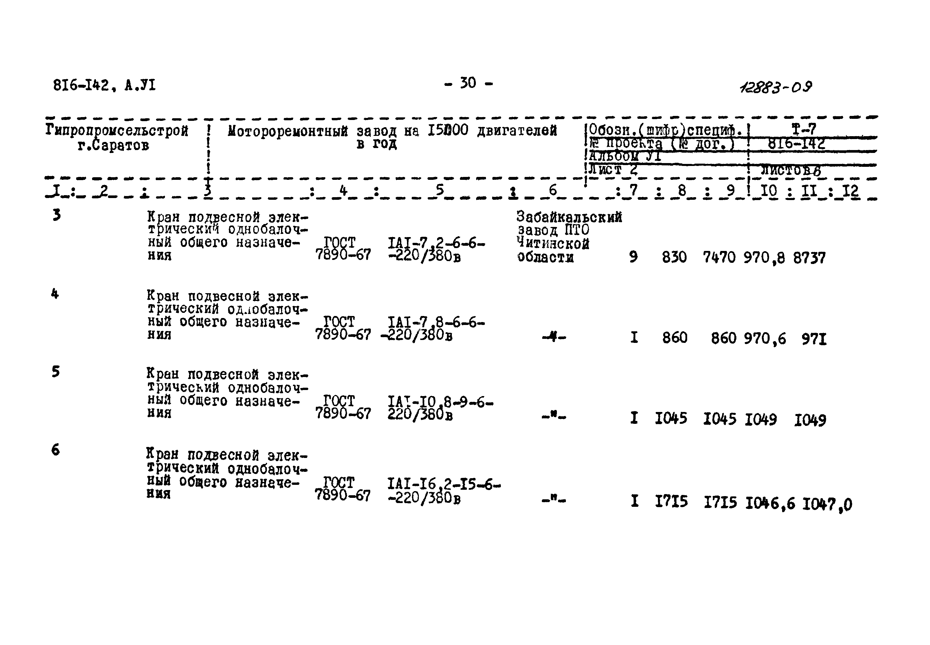 Типовой проект 816-142