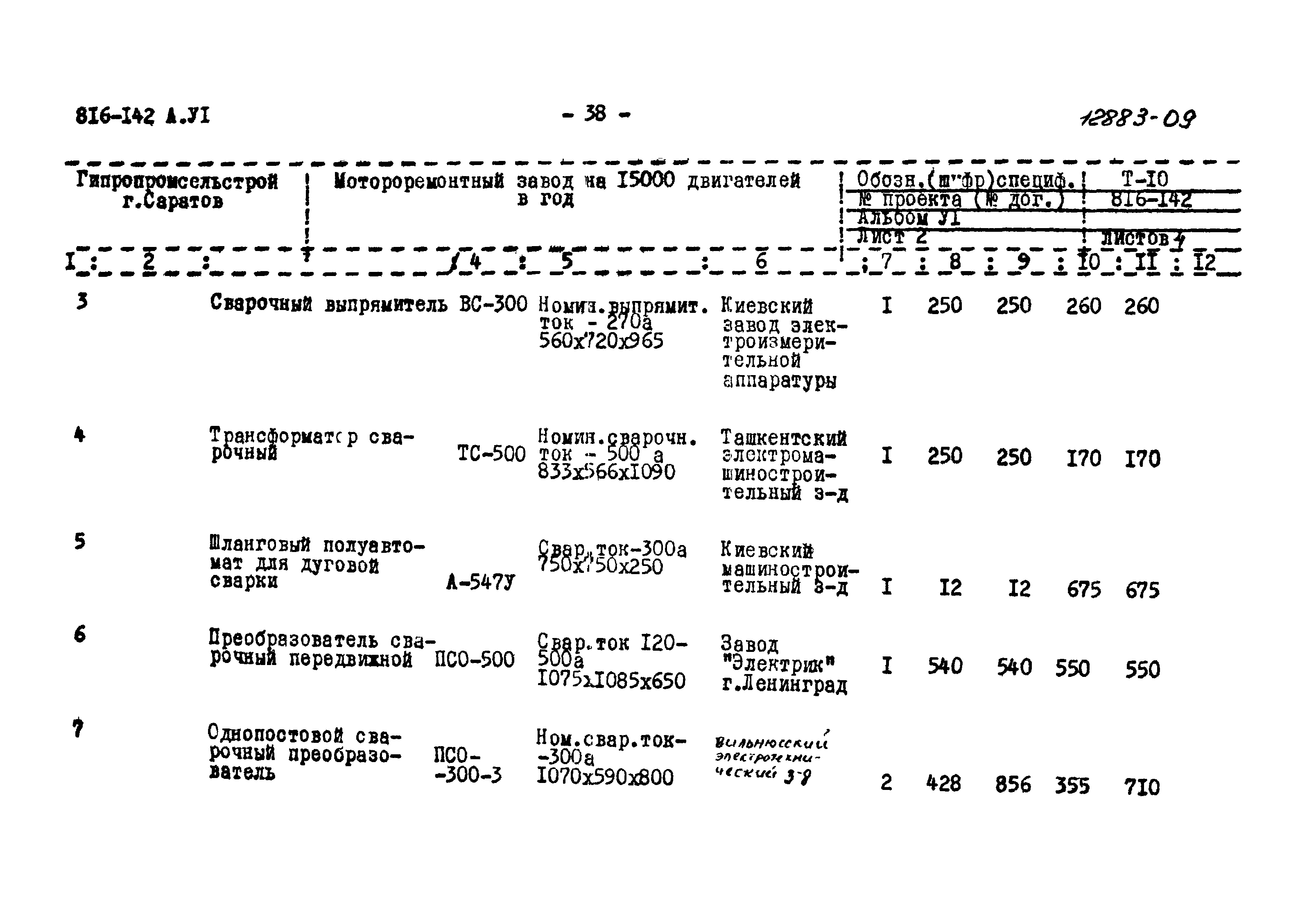 Типовой проект 816-142