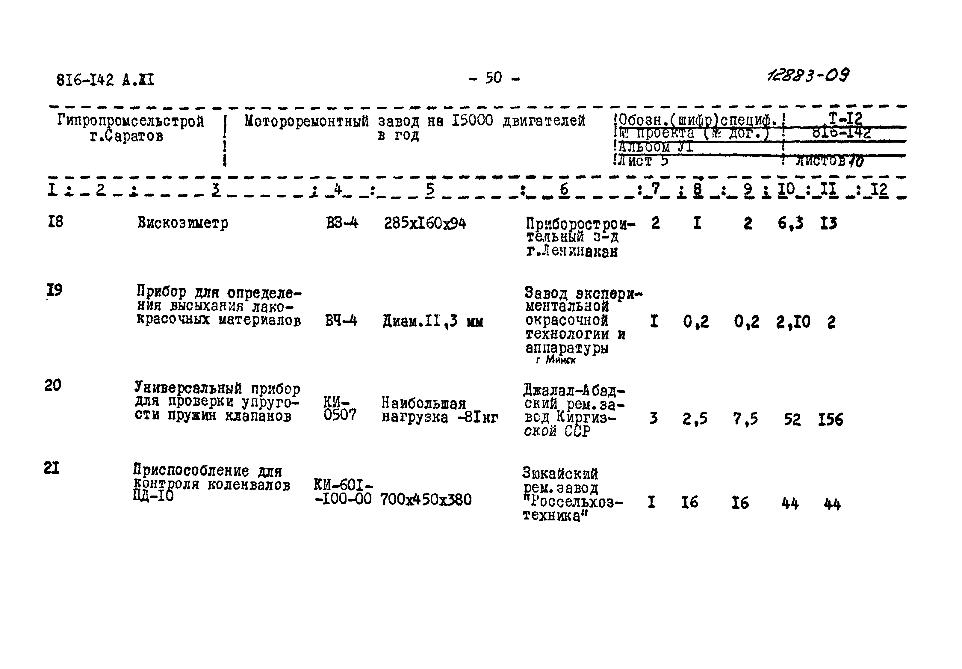 Типовой проект 816-142