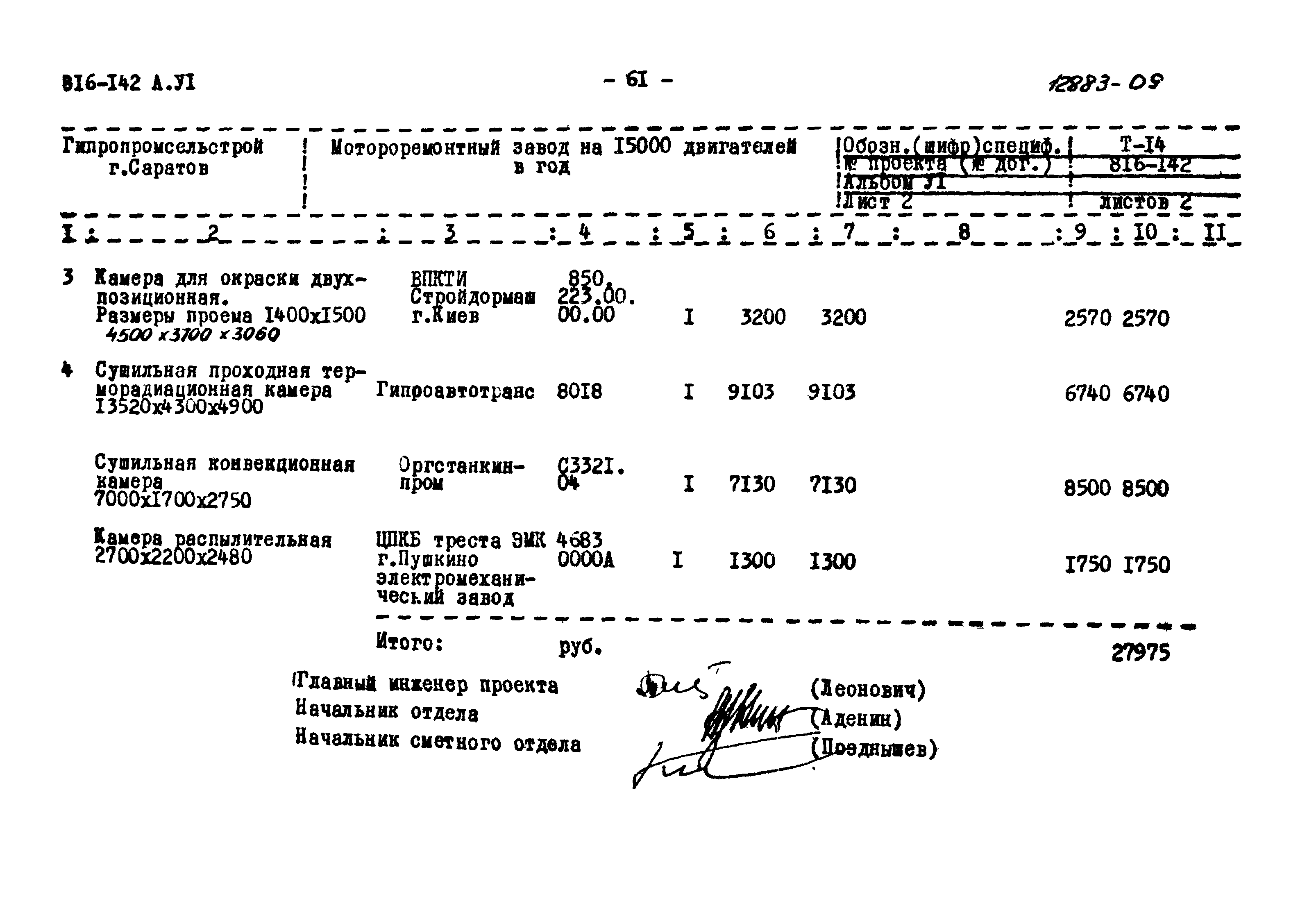 Типовой проект 816-142