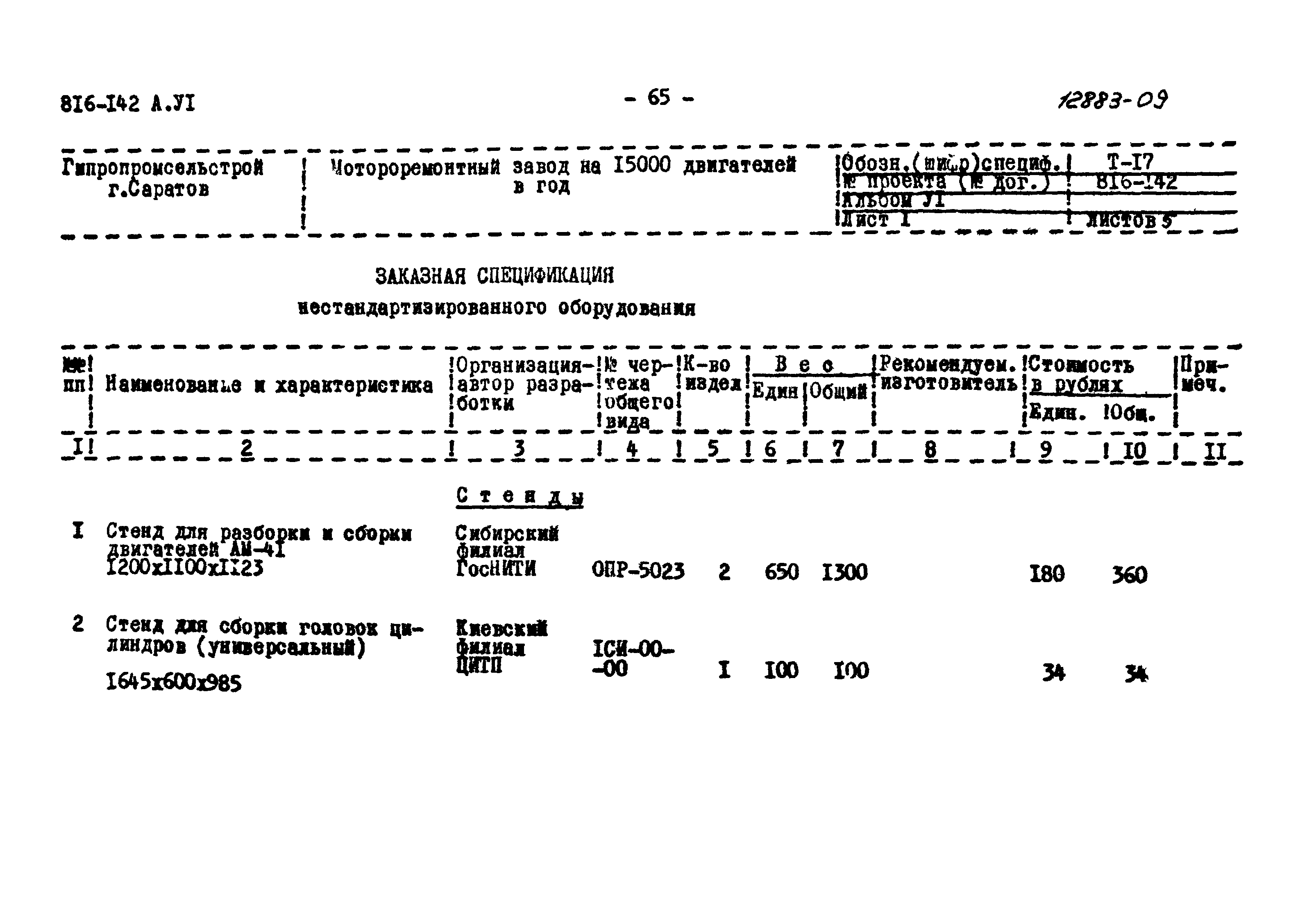 Типовой проект 816-142