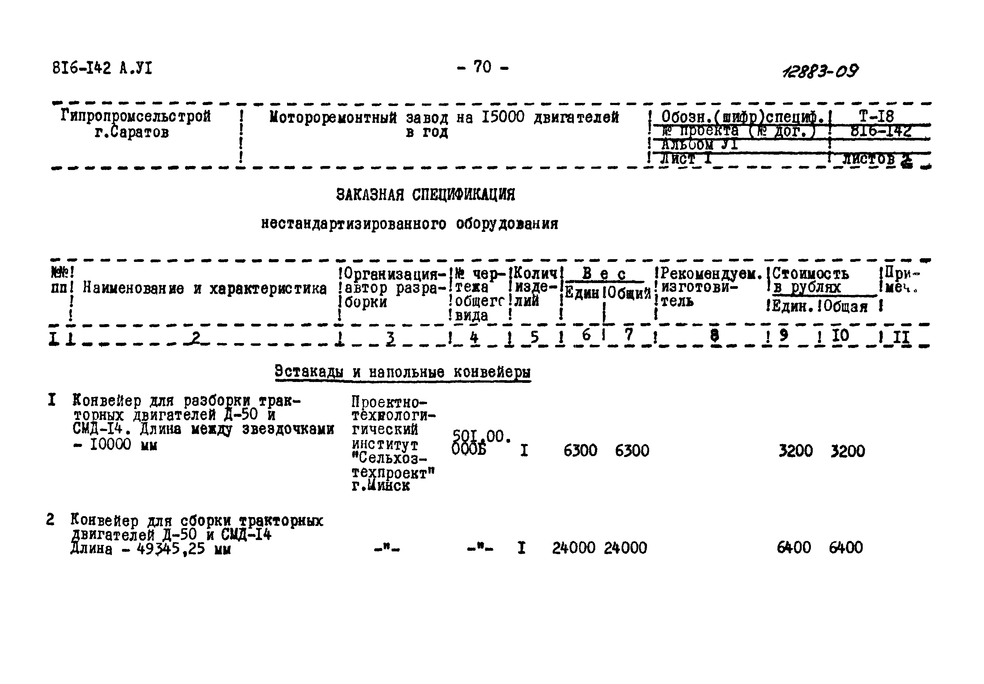 Типовой проект 816-142