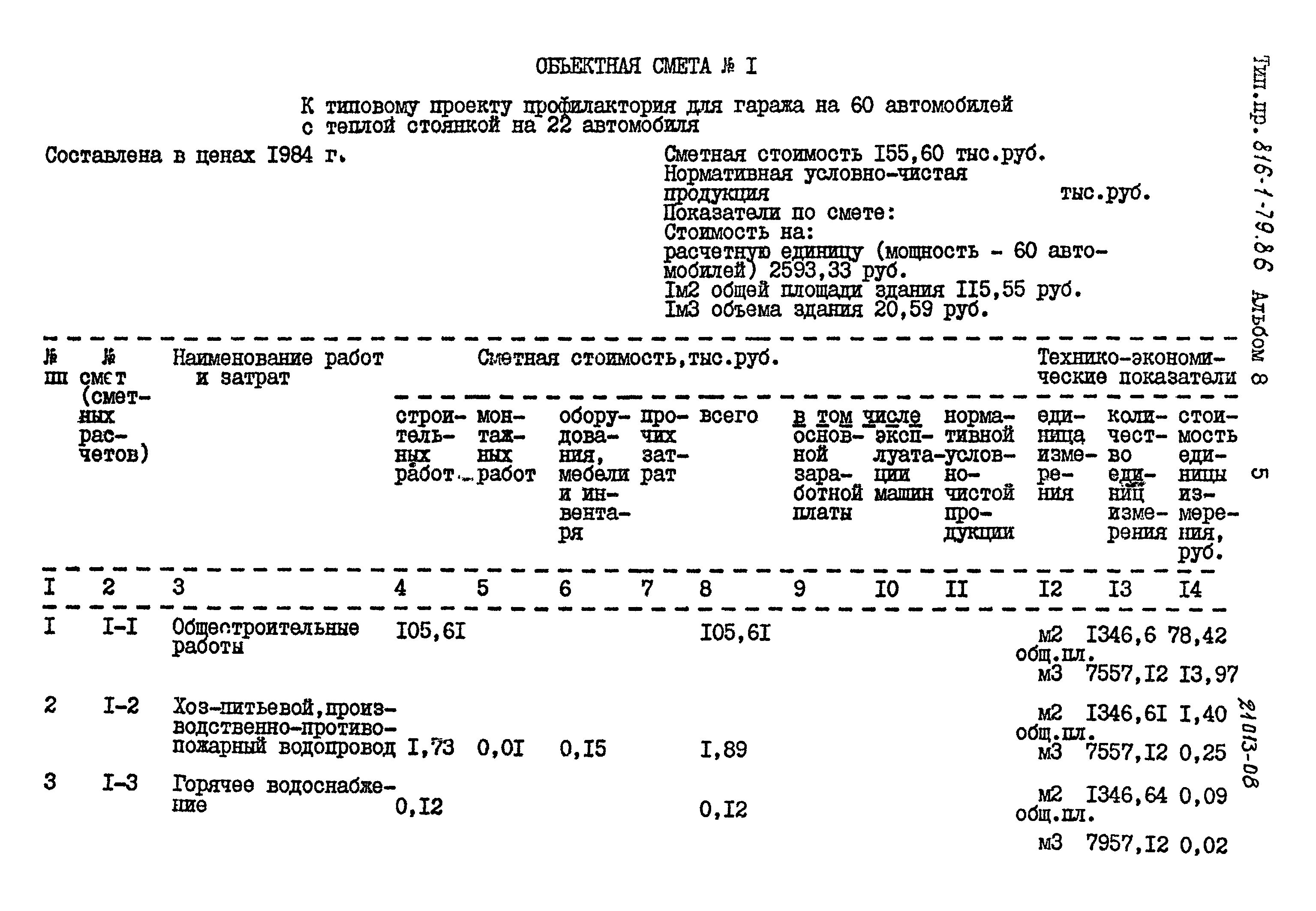 Типовой проект 816-1-79.86