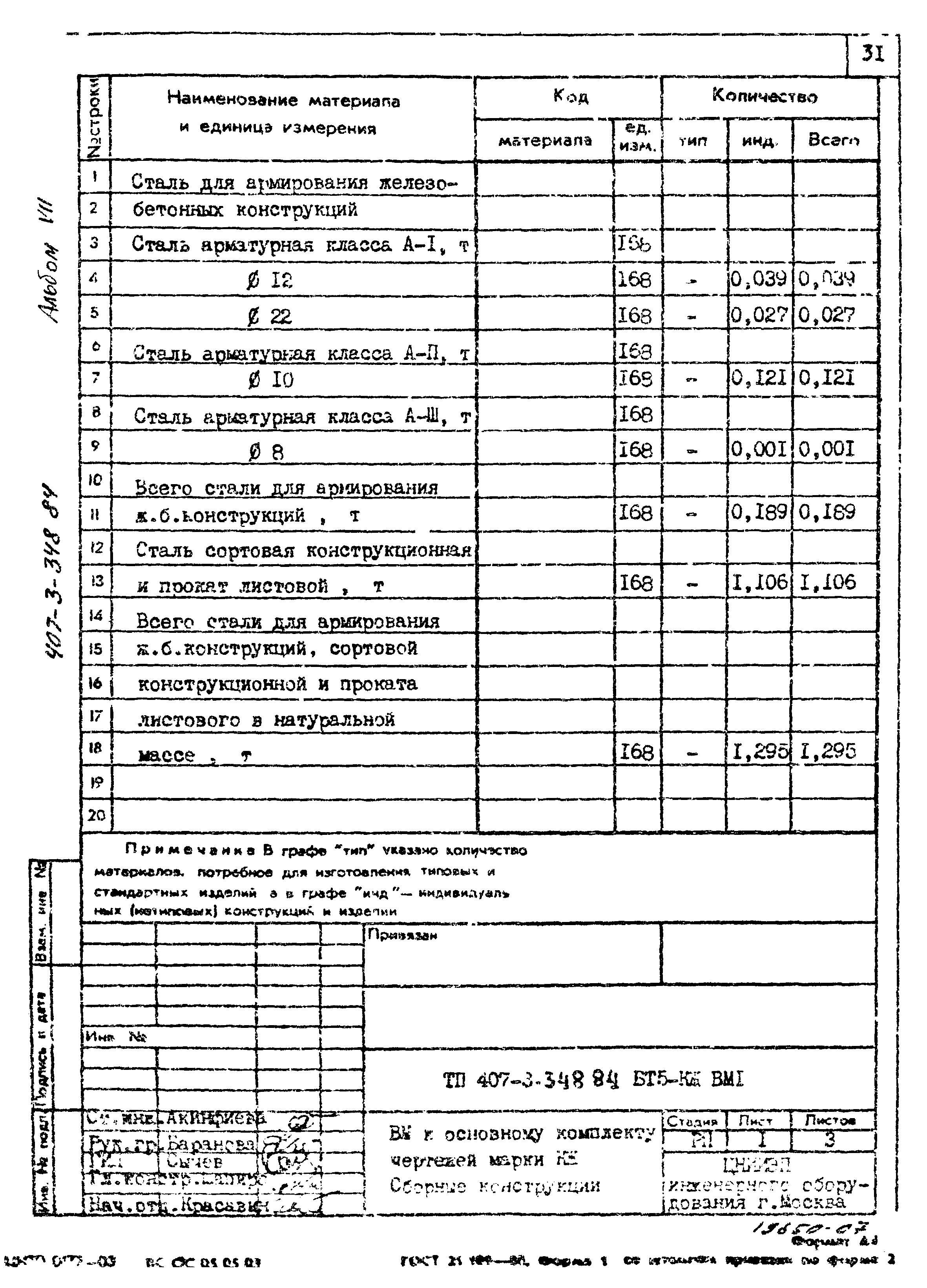 Типовой проект 407-3-348.84