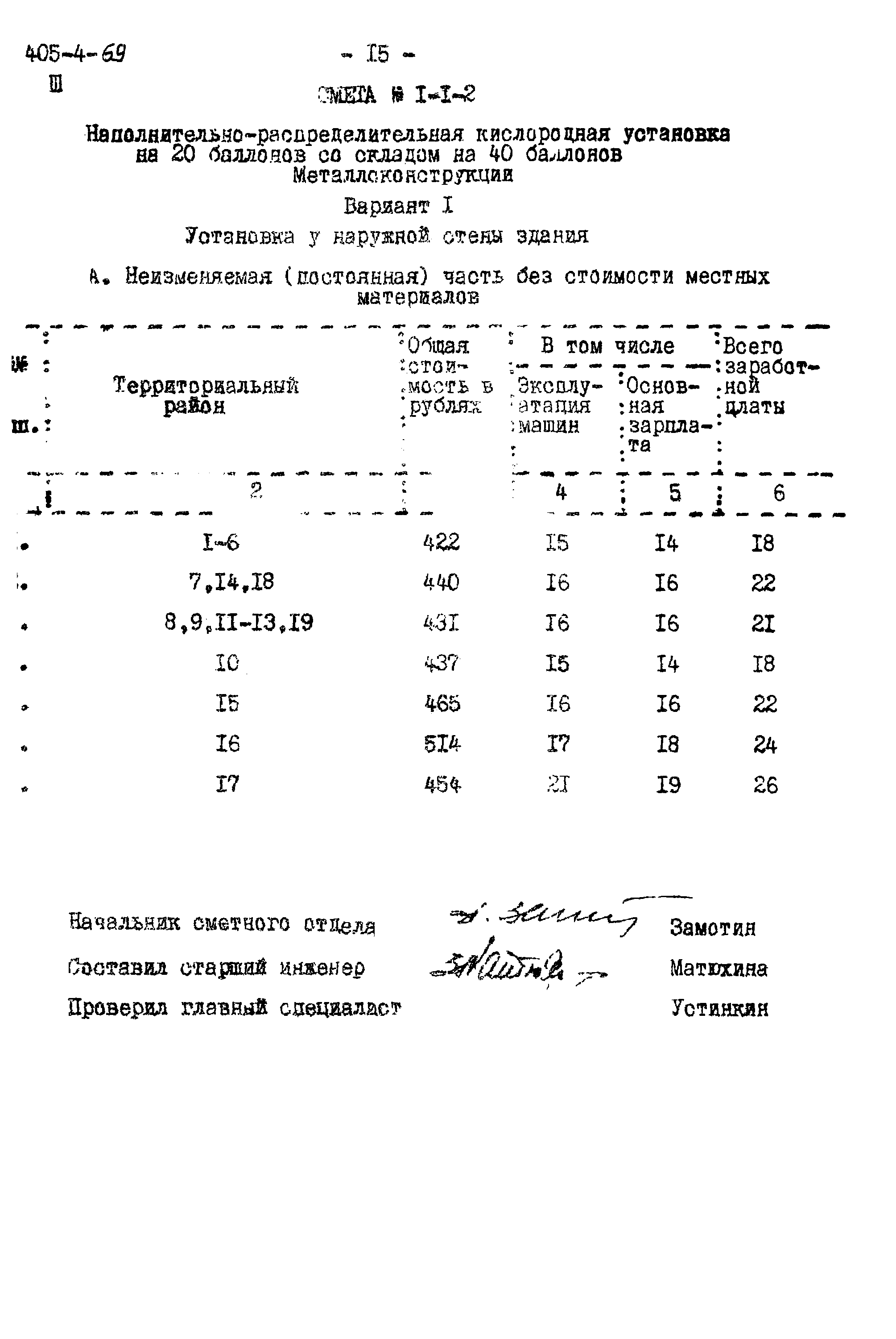 Типовой проект 405-4-69