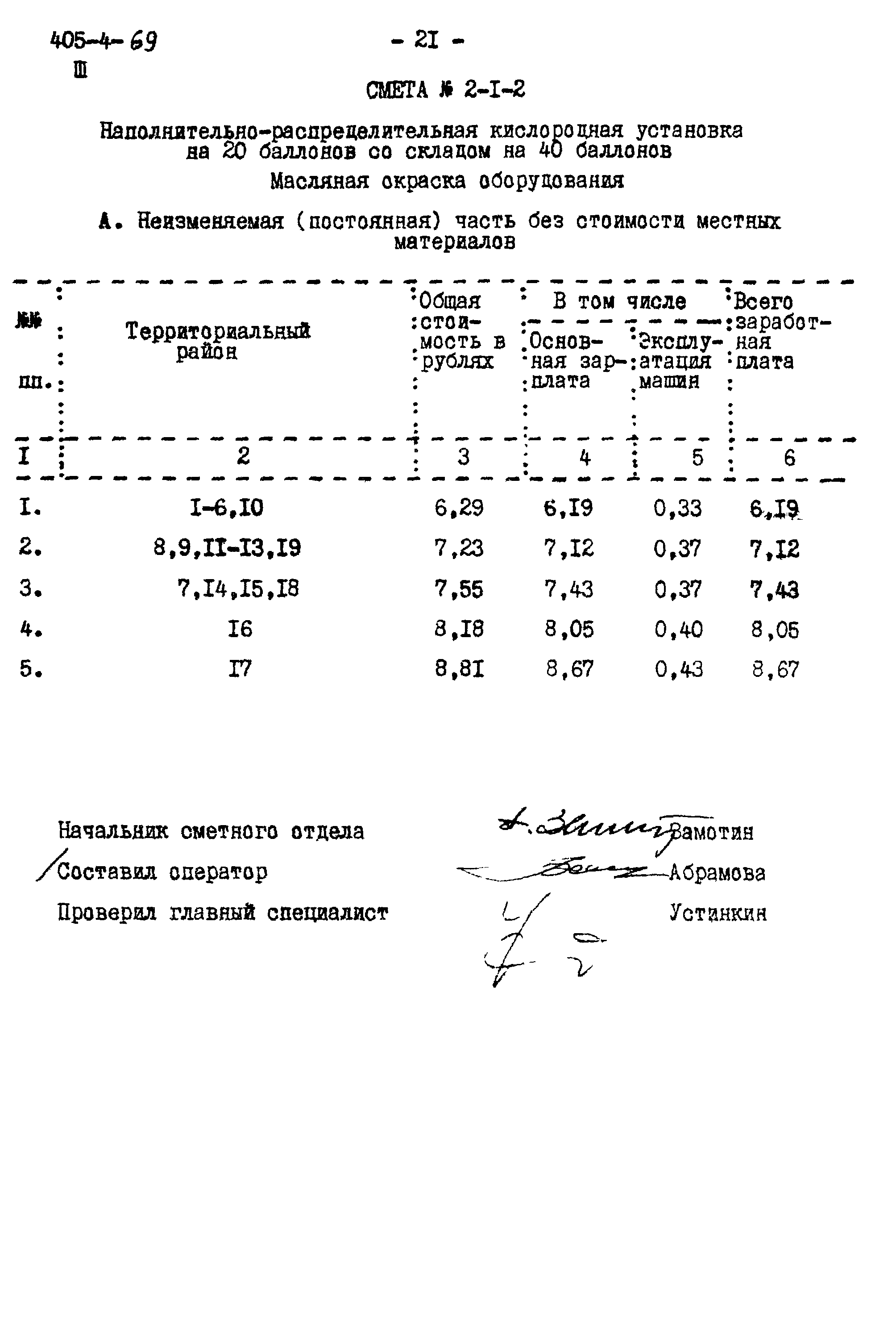 Типовой проект 405-4-69