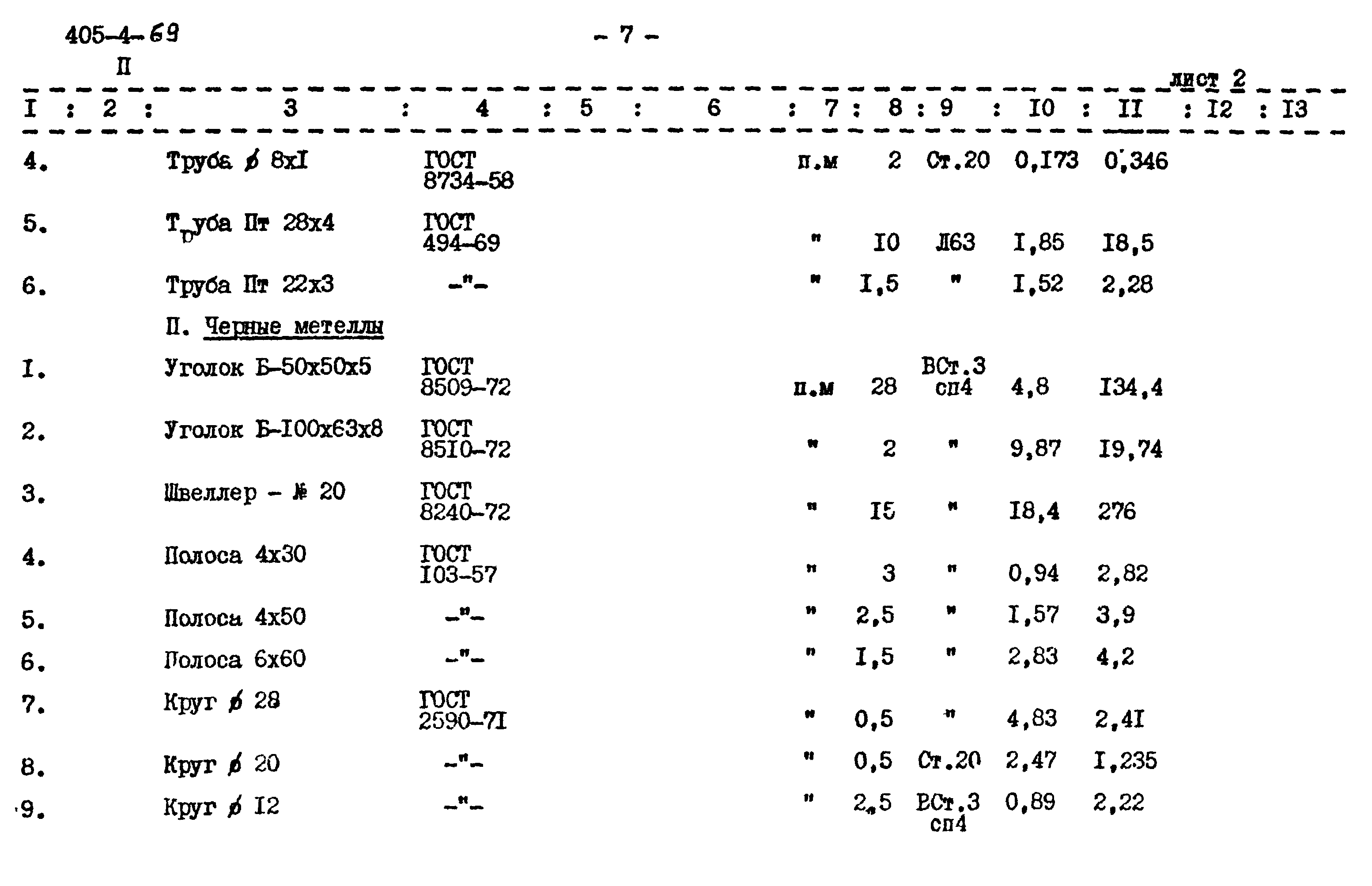 Типовой проект 405-4-69