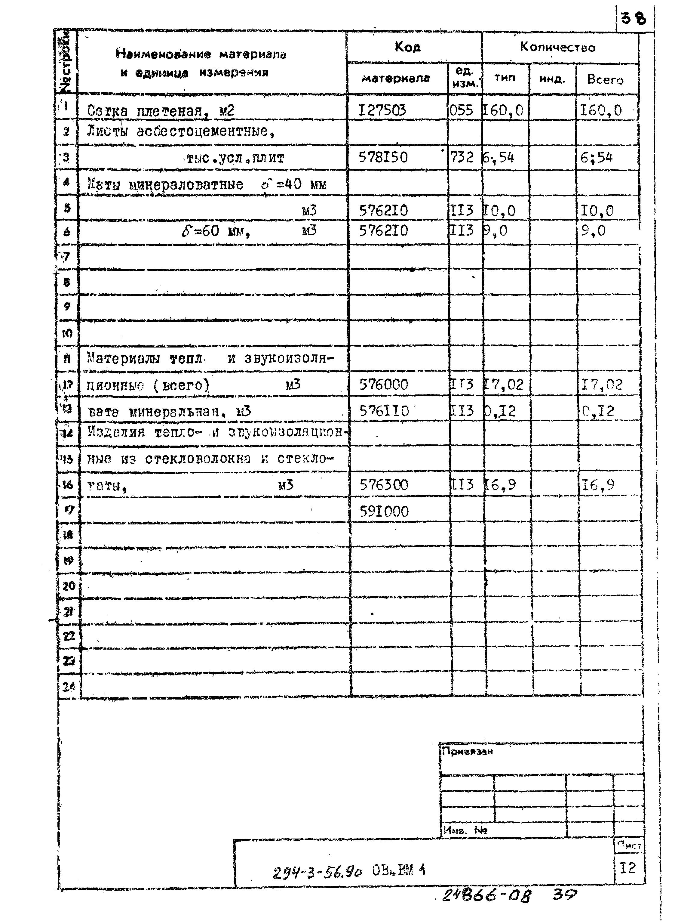 Типовой проект 294-3-56.90