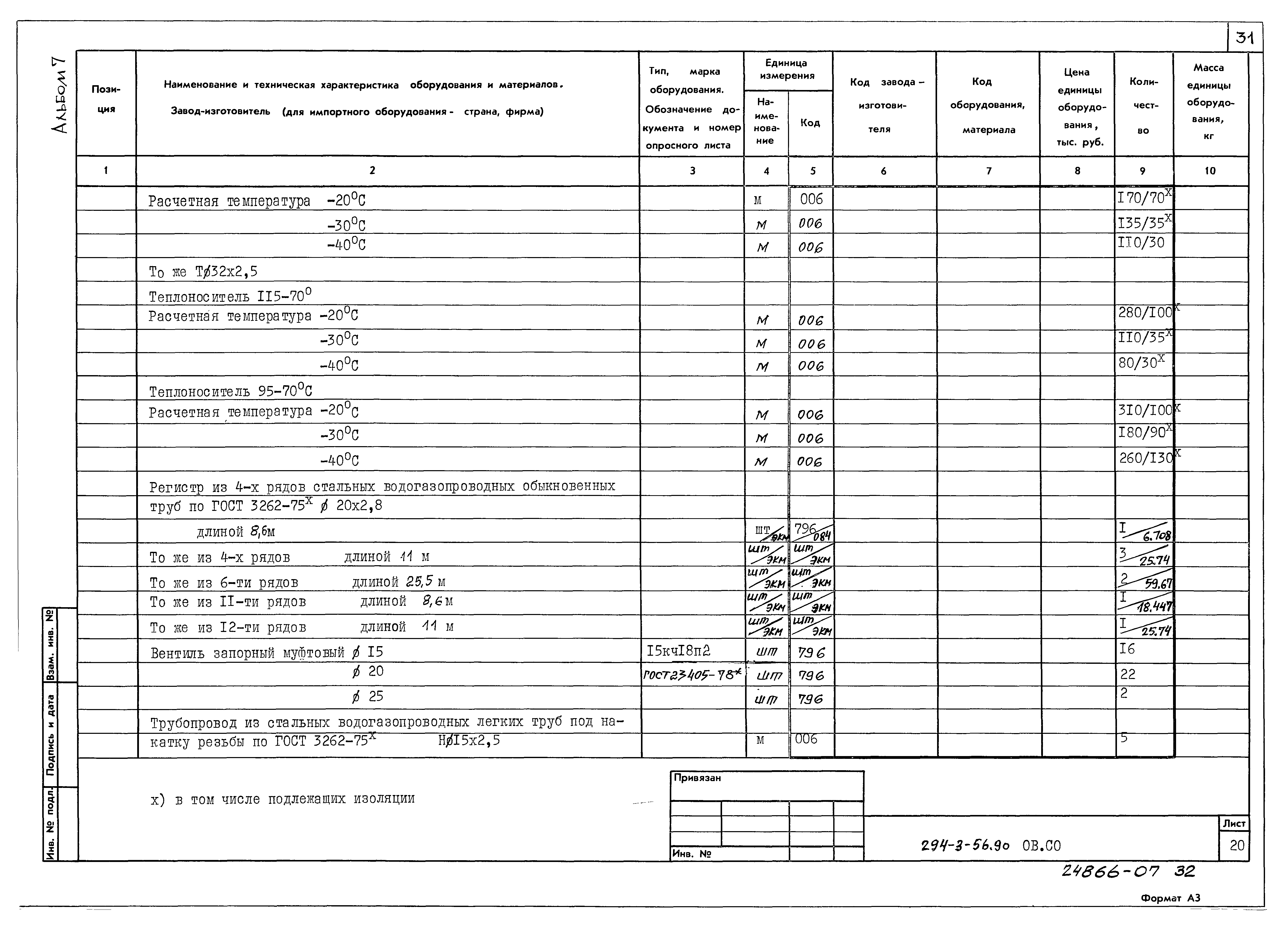 Типовой проект 294-3-56.90