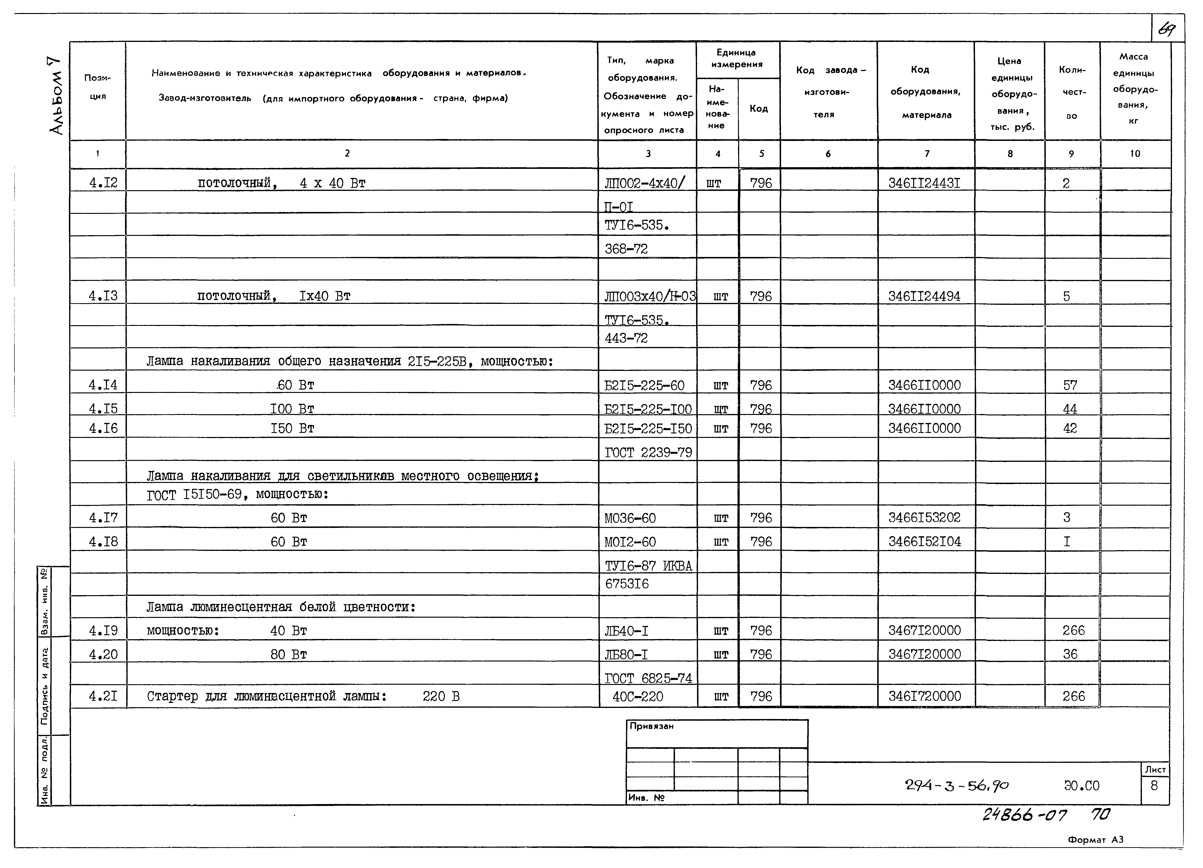 Типовой проект 294-3-56.90