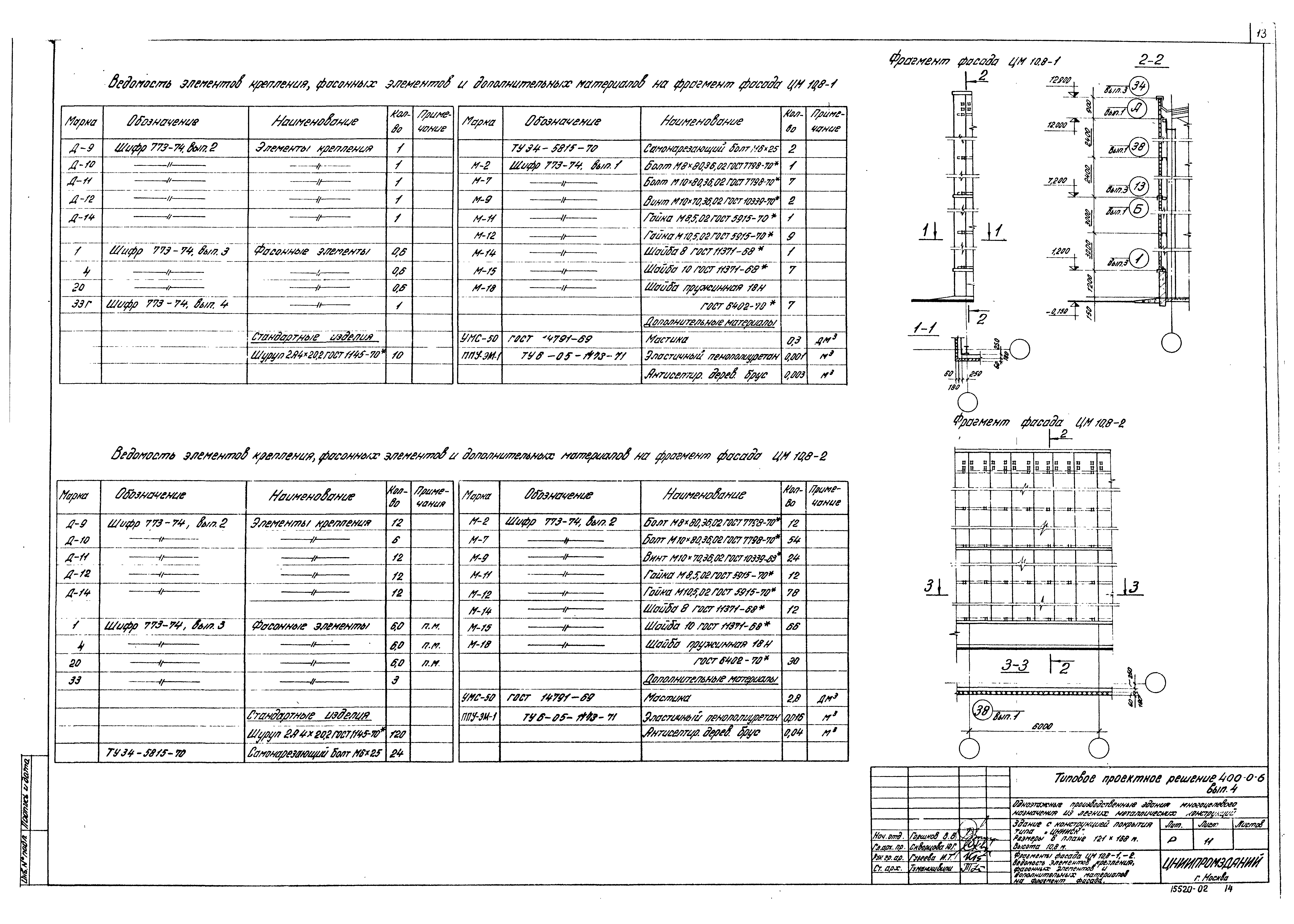 Типовые проектные решения 400-0-6