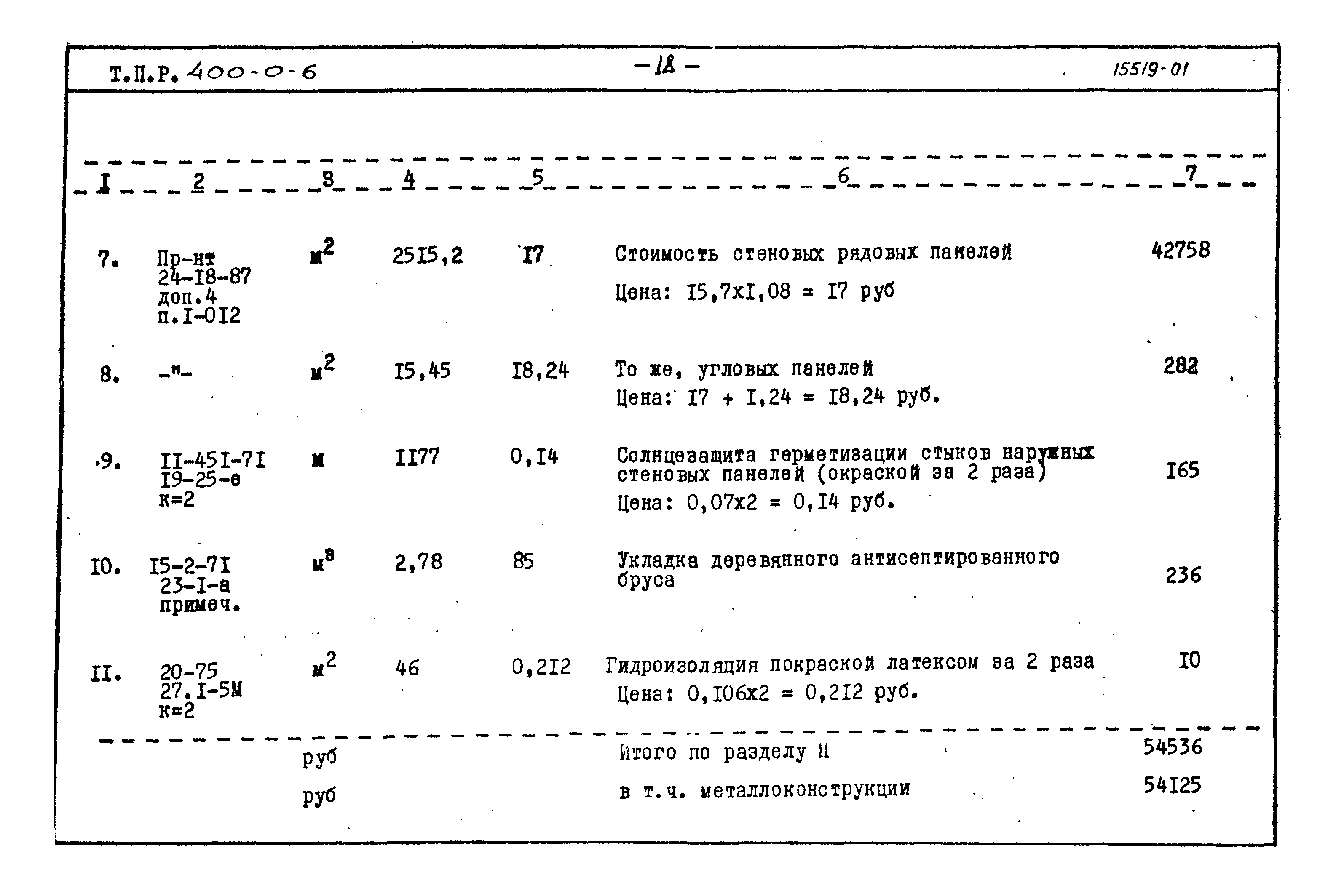 Типовые проектные решения 400-0-6