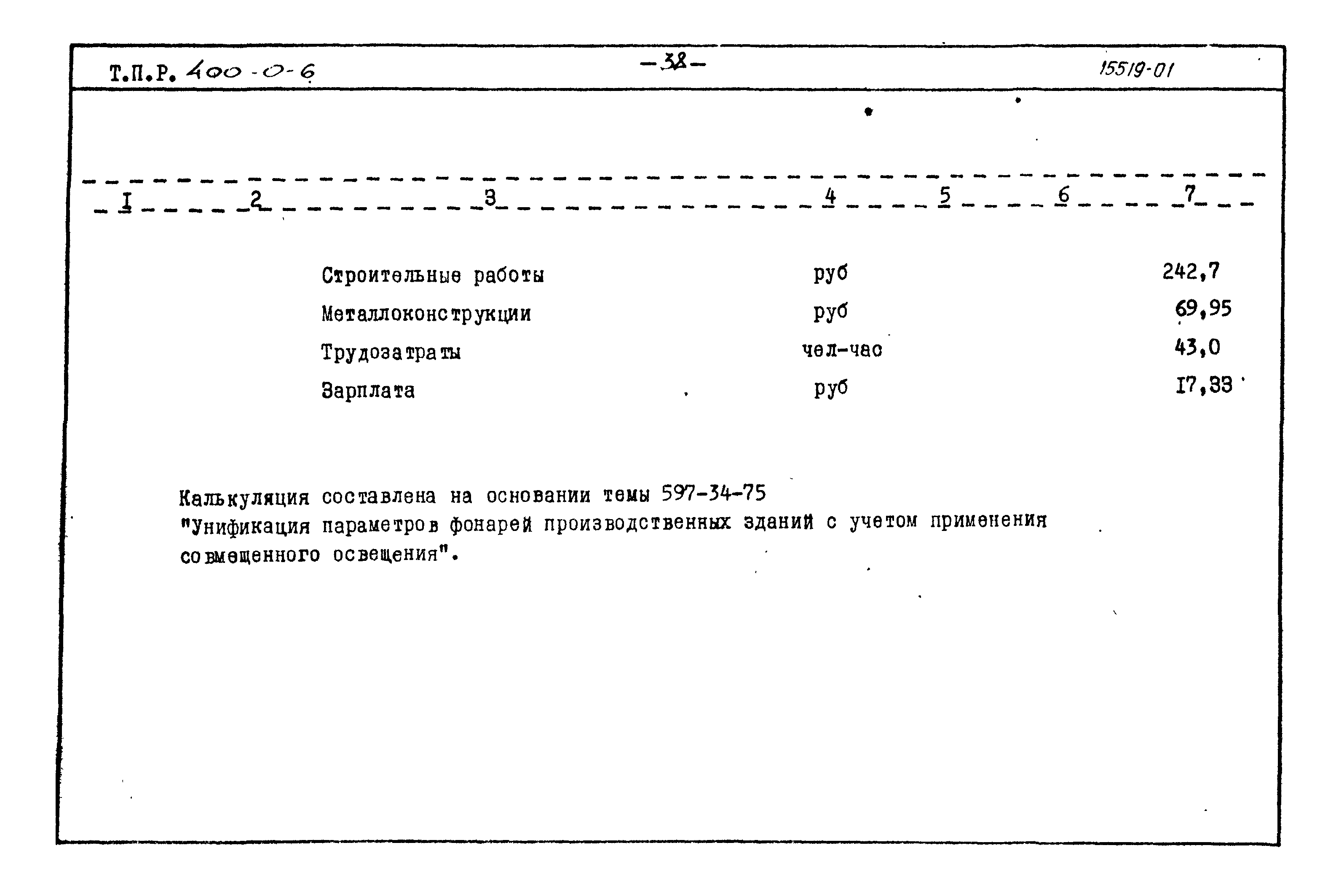 Типовые проектные решения 400-0-6