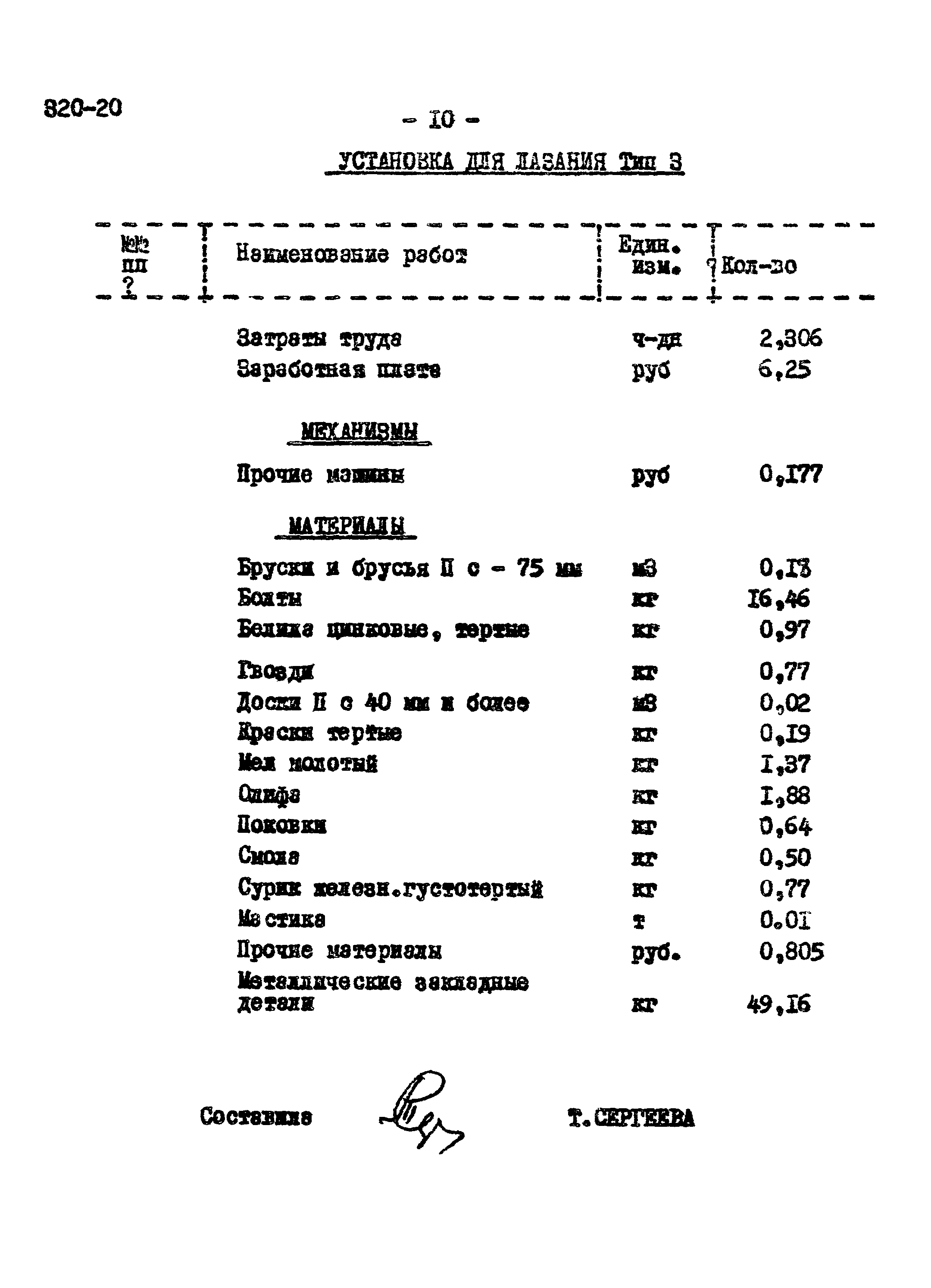 Типовой проект 320-20