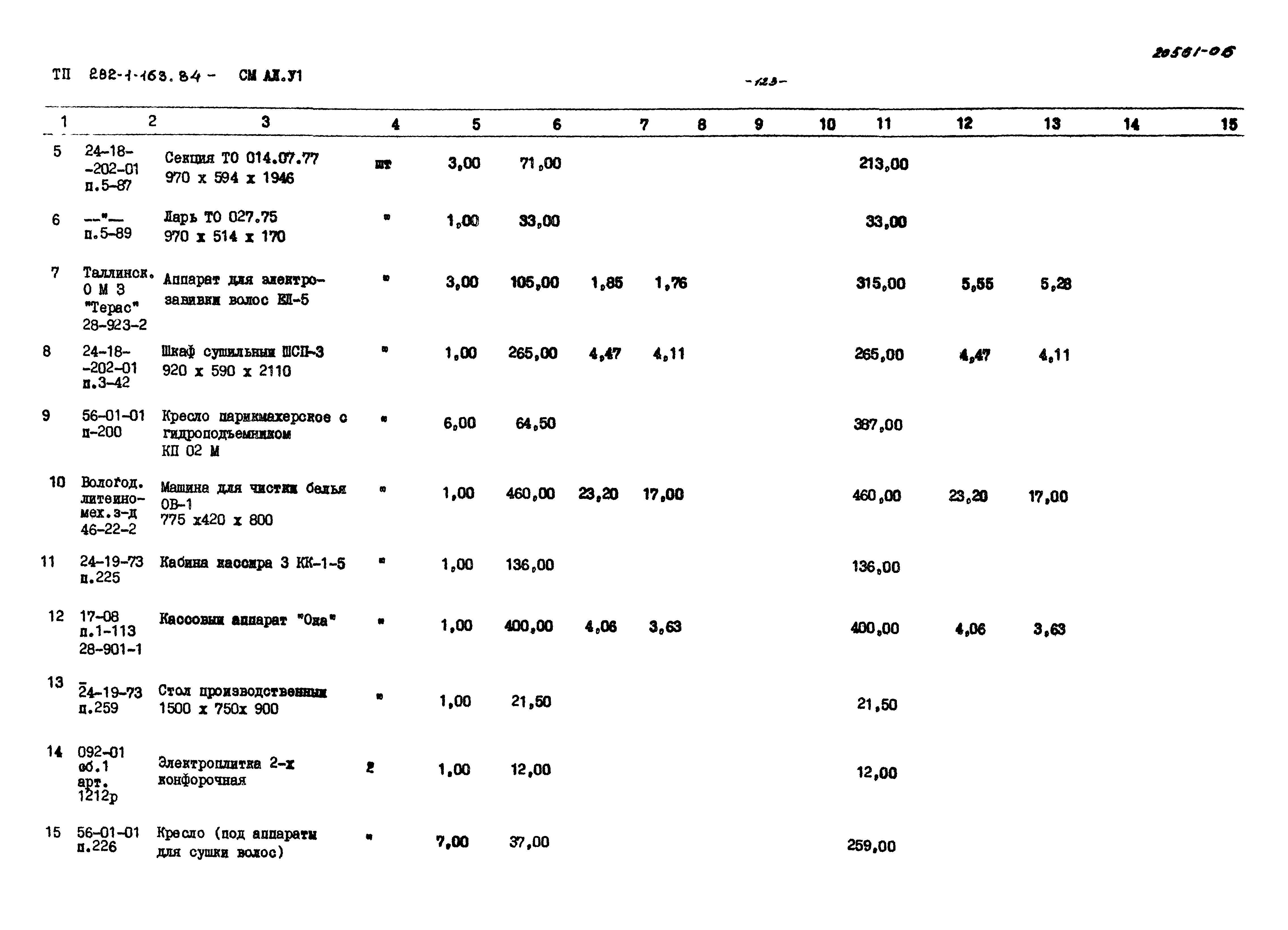 Типовой проект 282-1-163.84