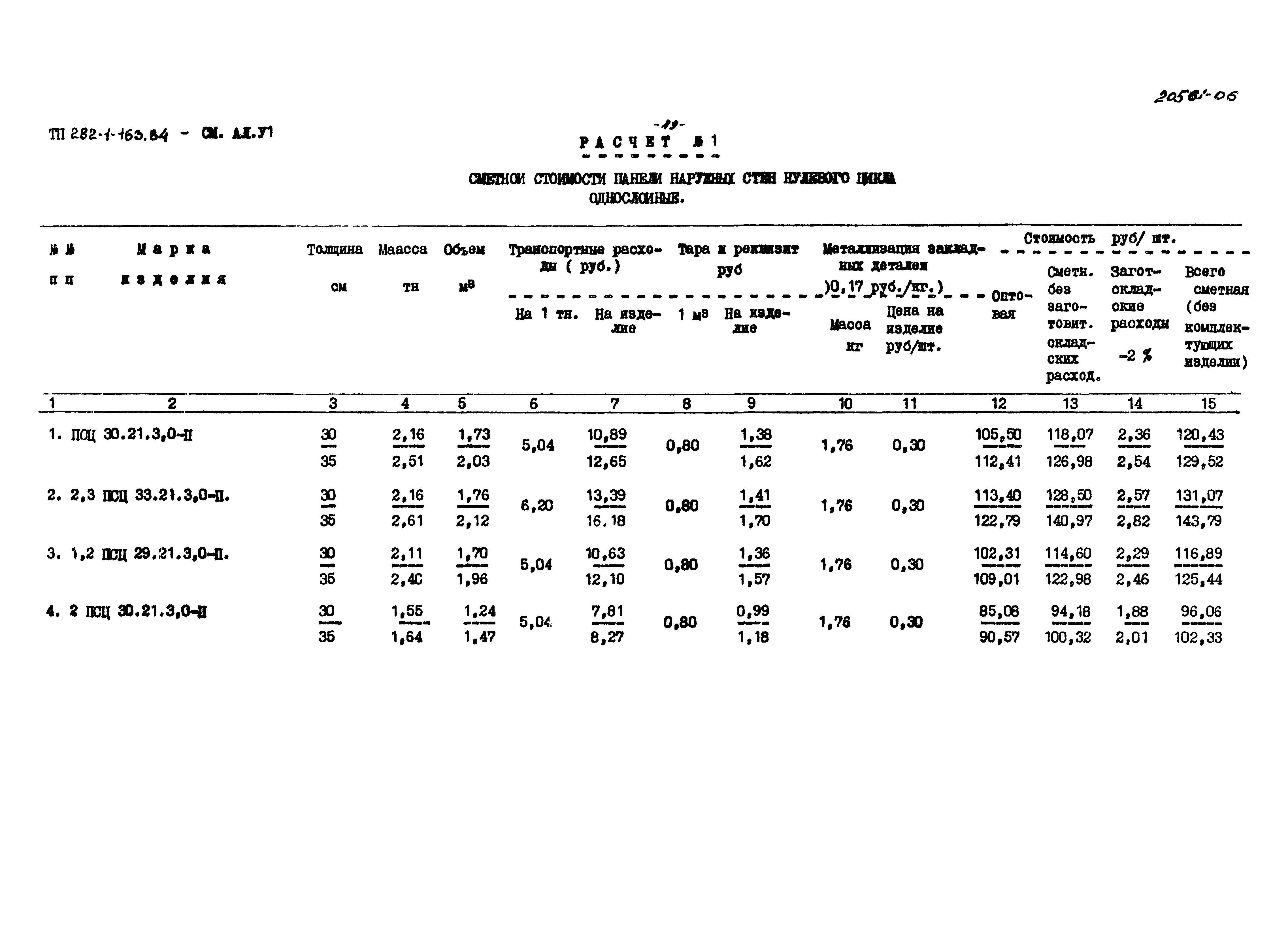 Типовой проект 282-1-163.84