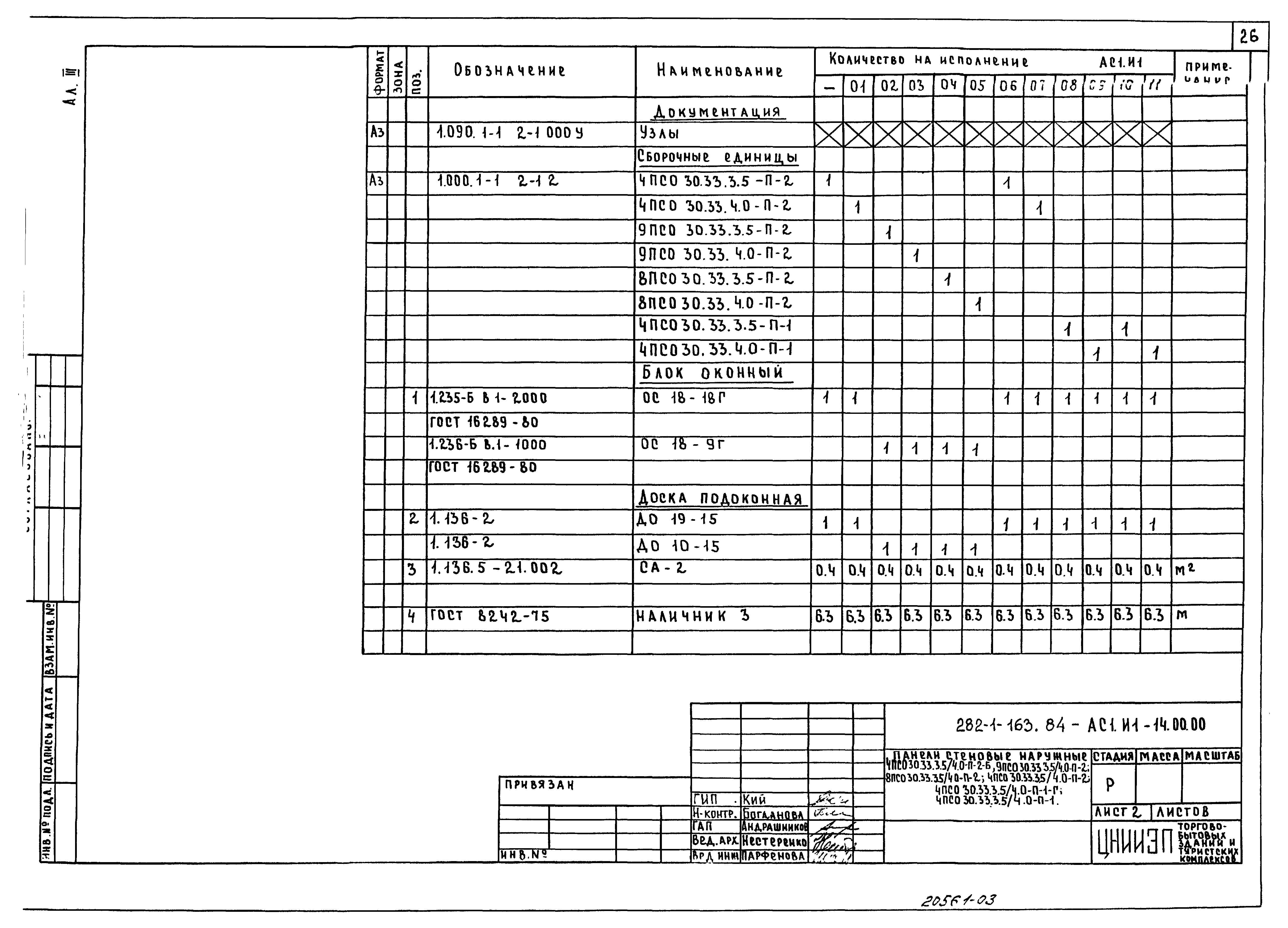 Типовой проект 282-1-163.84