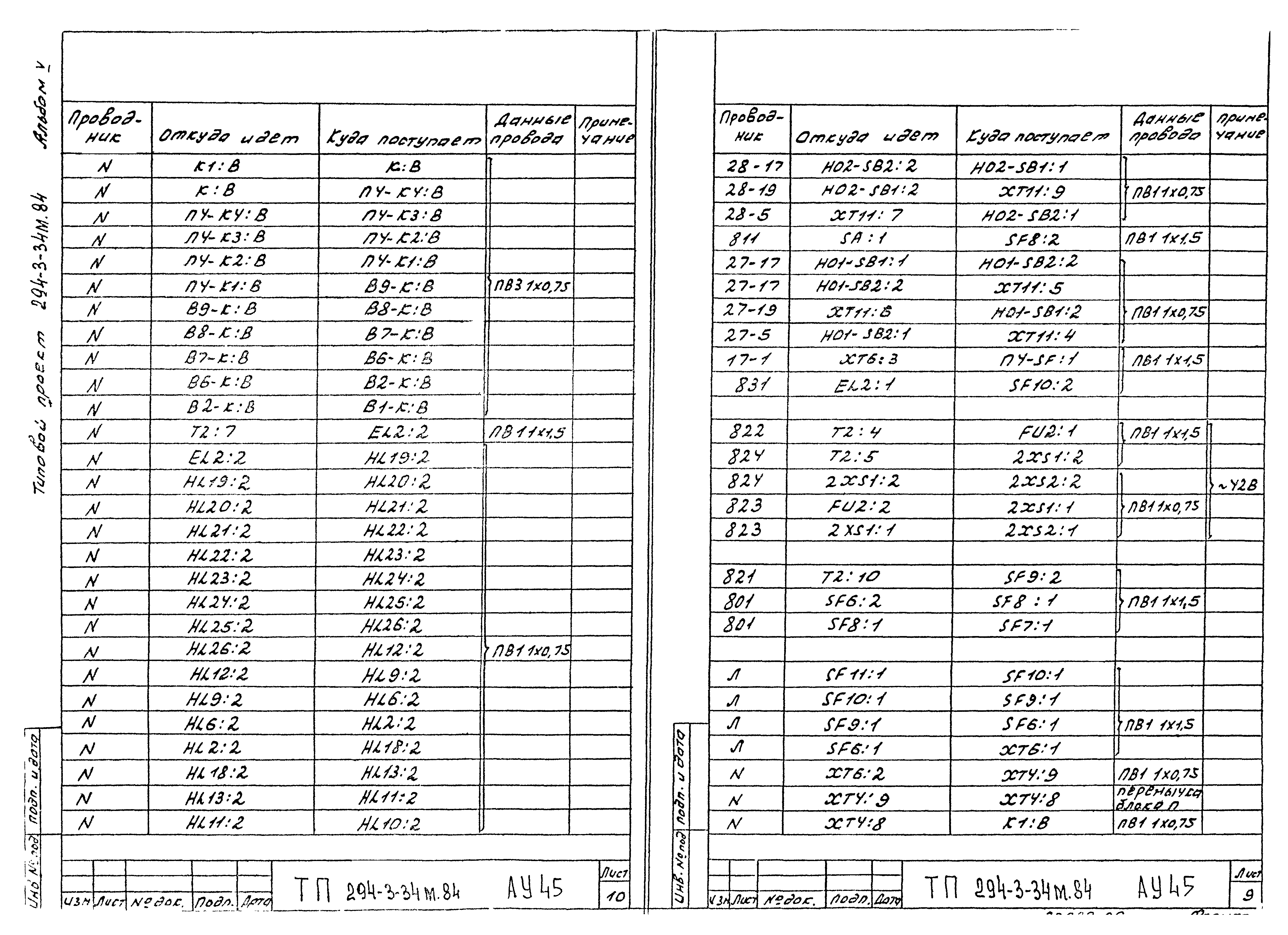 Типовой проект 294-3-34м.84