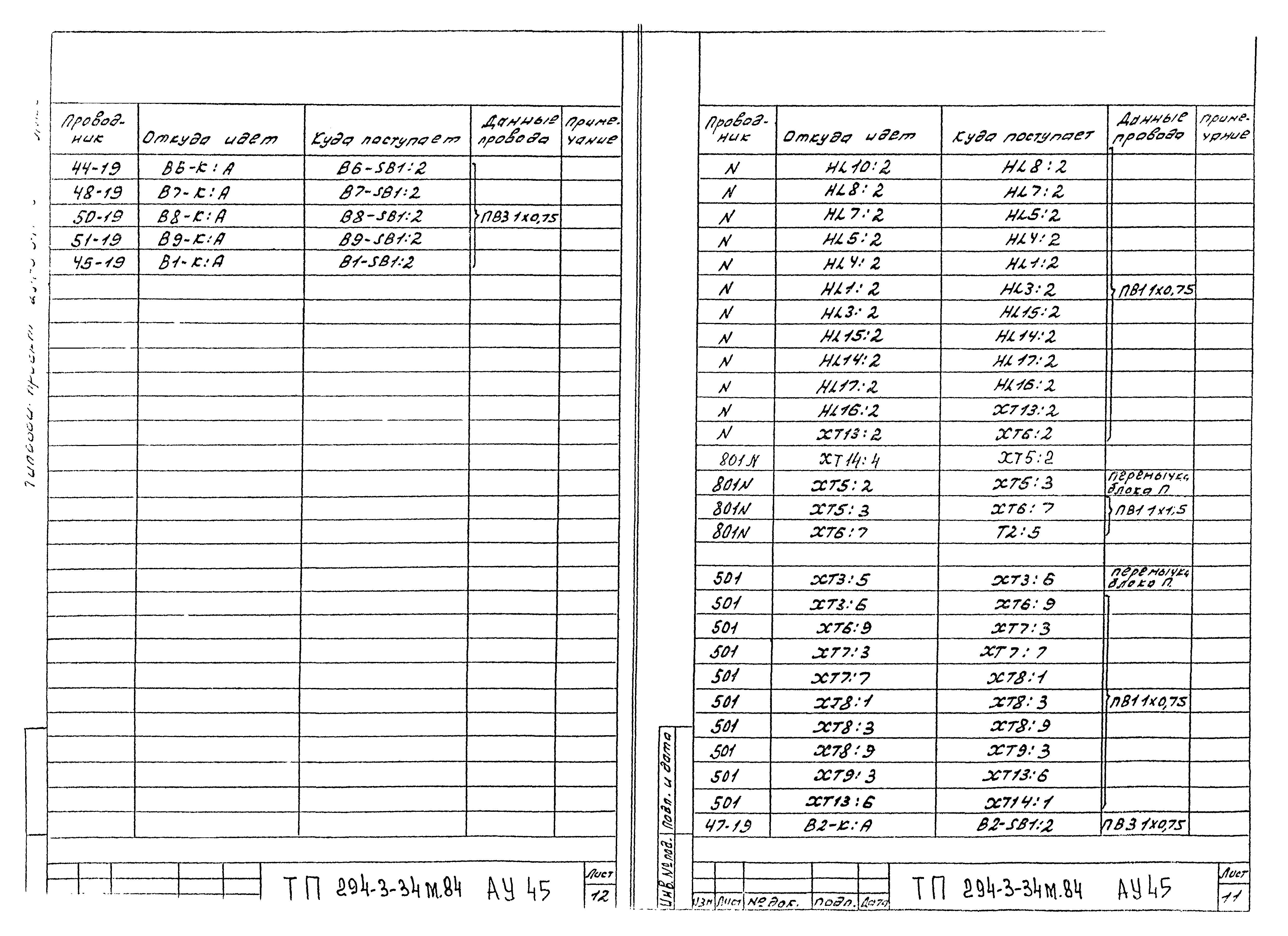 Типовой проект 294-3-34м.84