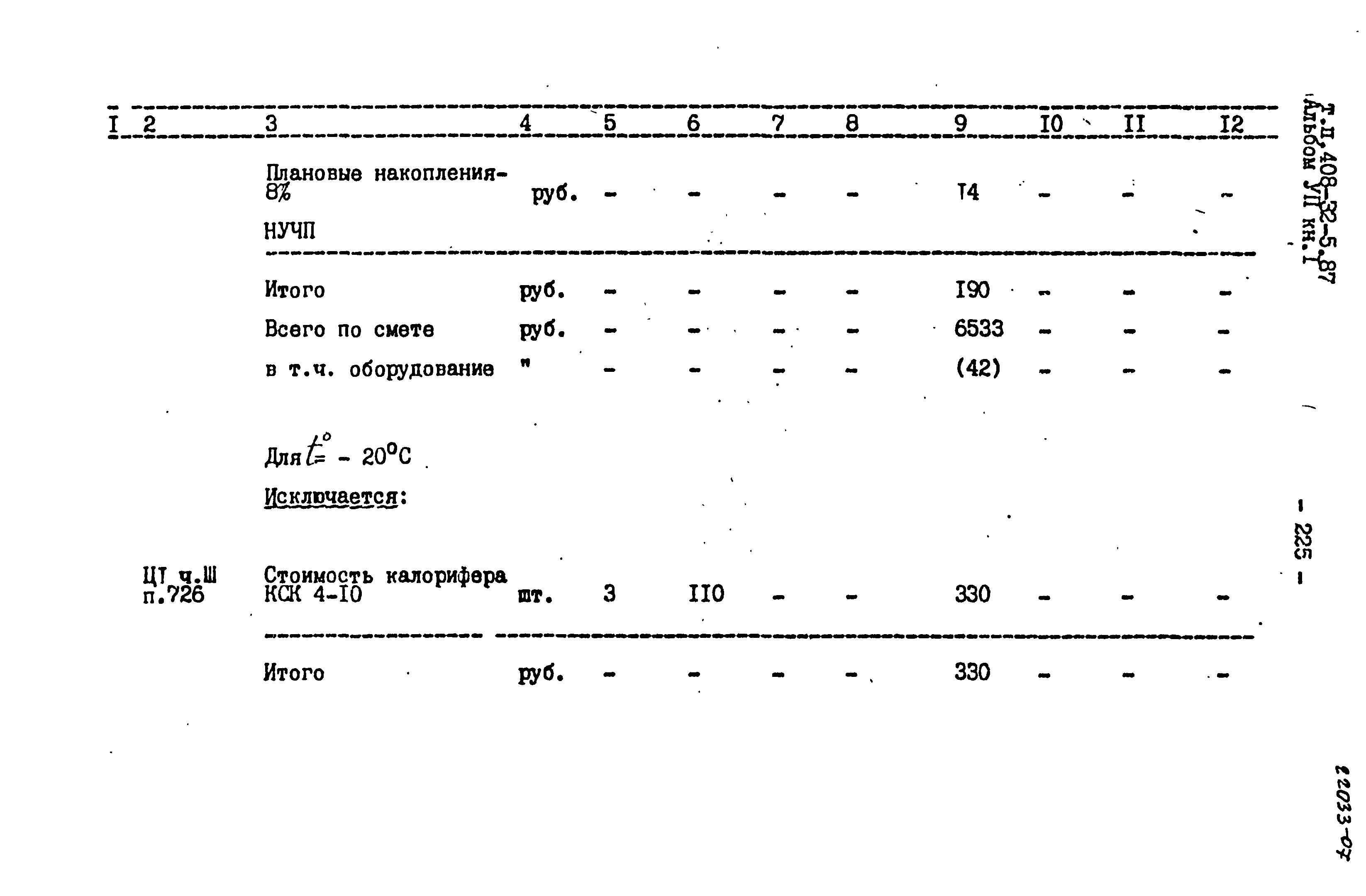 Типовой проект 408-32-5.87