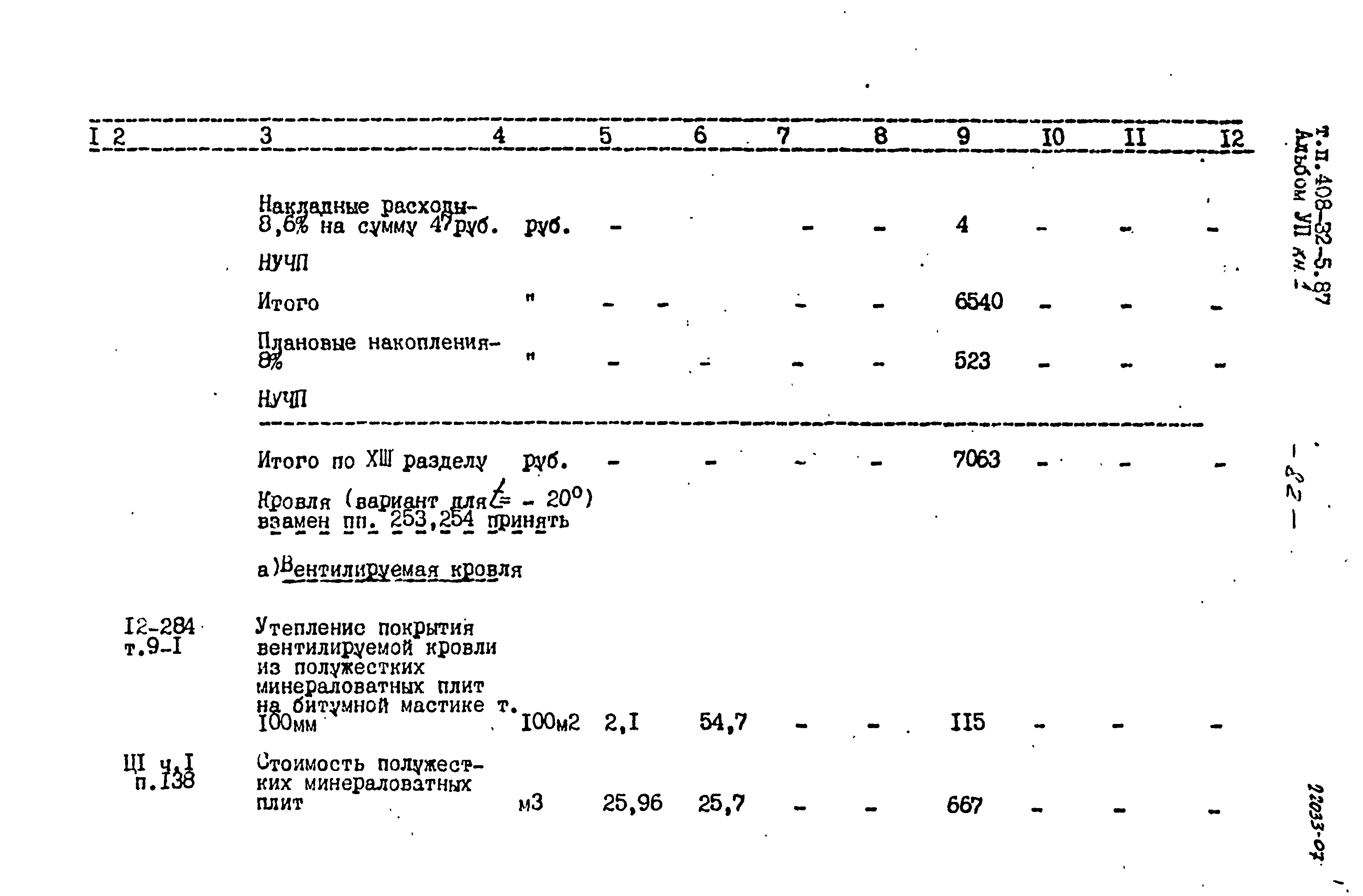 Типовой проект 408-32-5.87