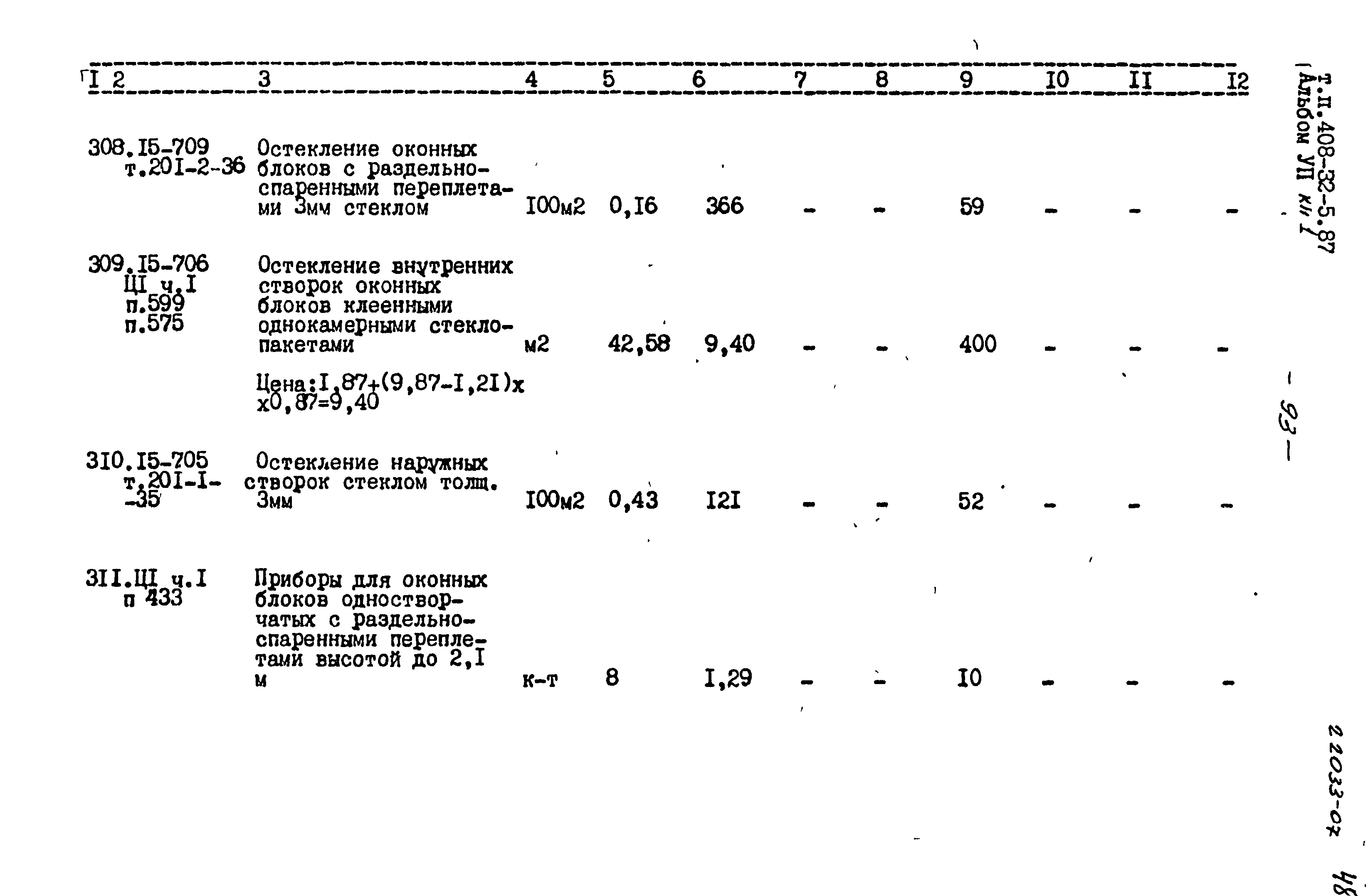 Типовой проект 408-32-5.87