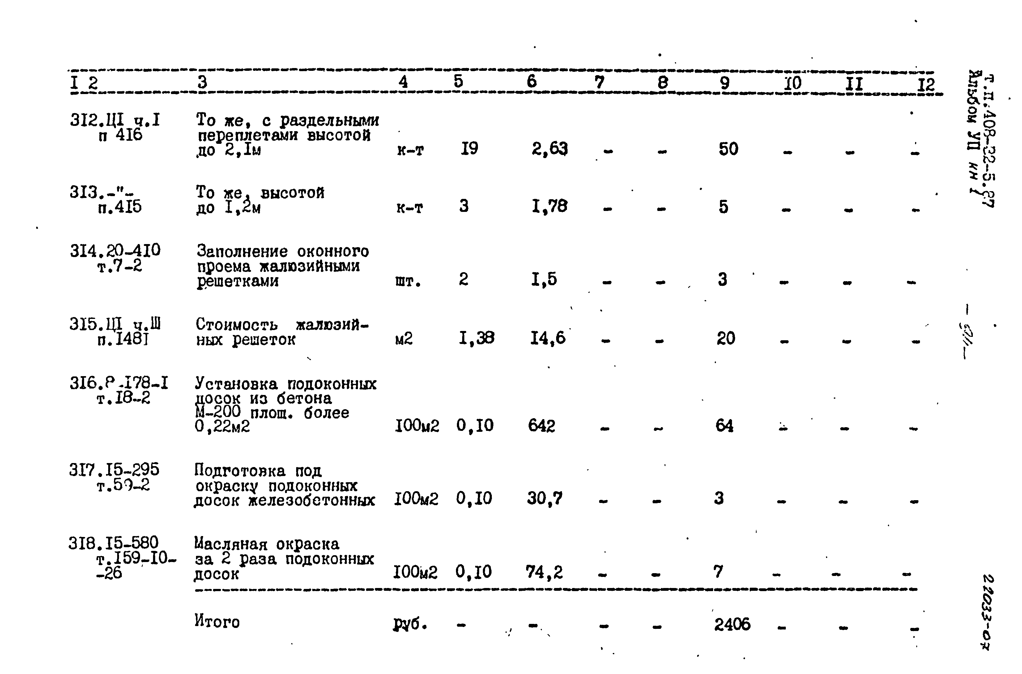 Типовой проект 408-32-5.87