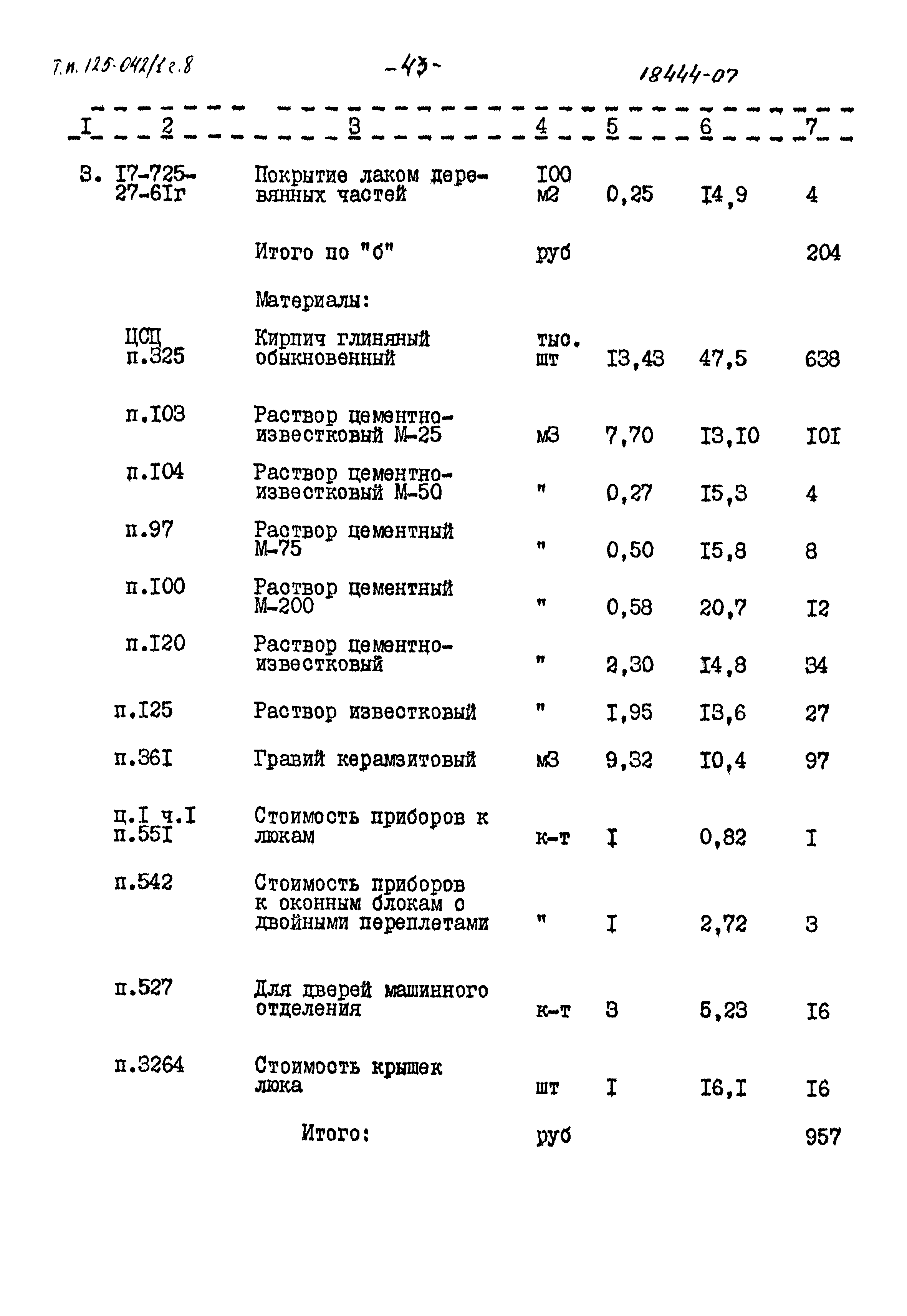 Типовой проект 125-042/1