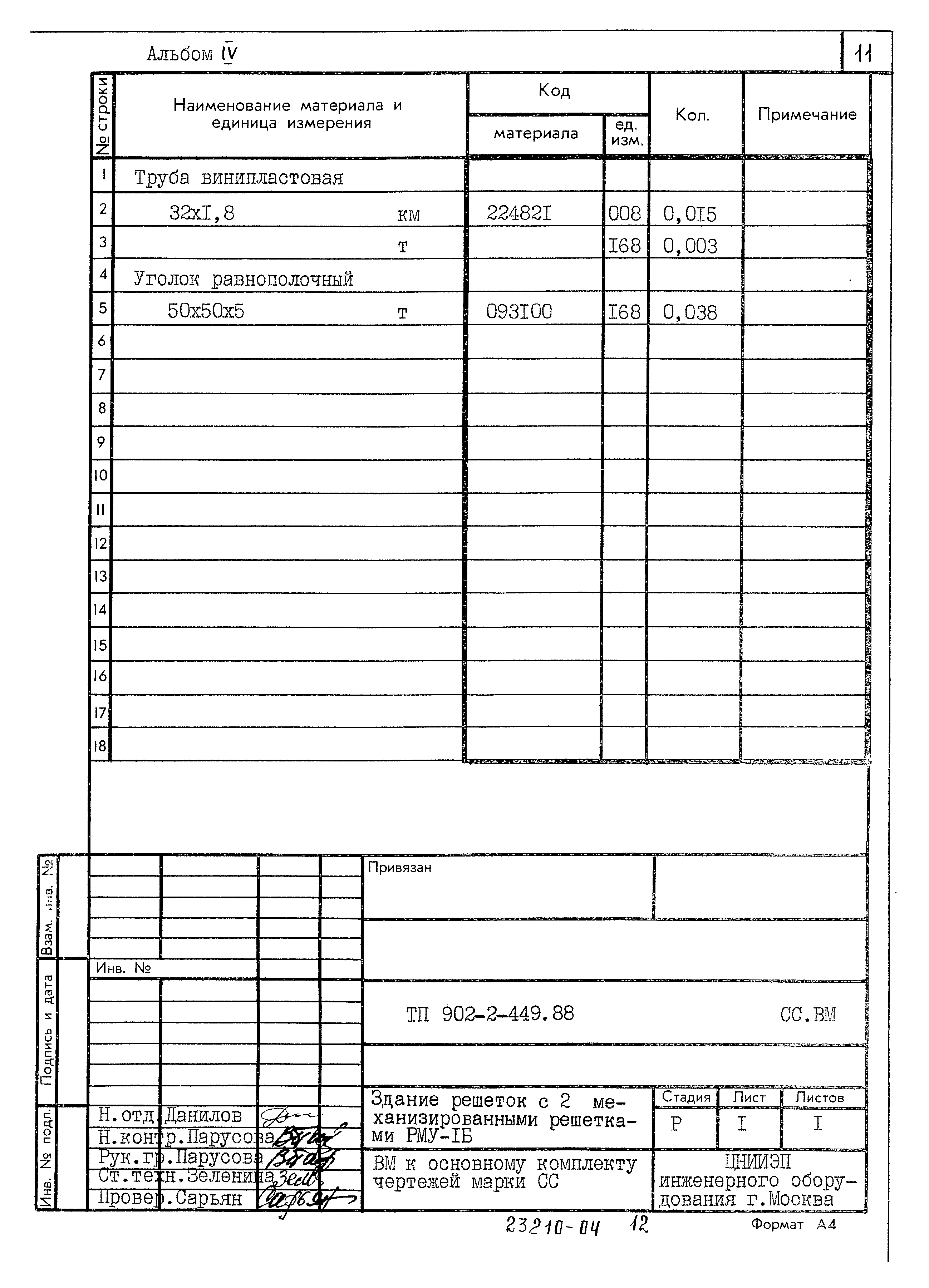 Типовой проект 902-2-449.88