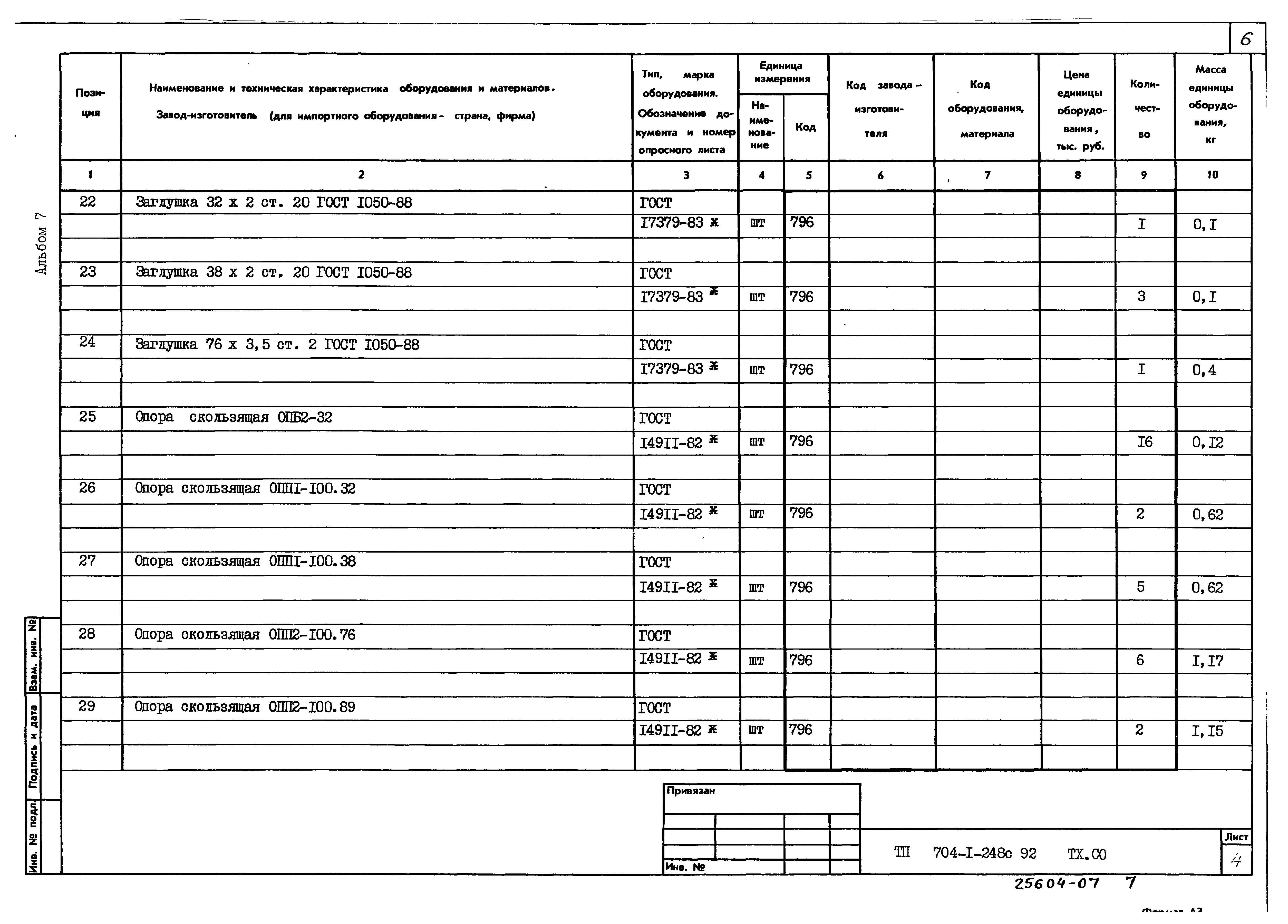 Типовой проект 704-1-248с.92