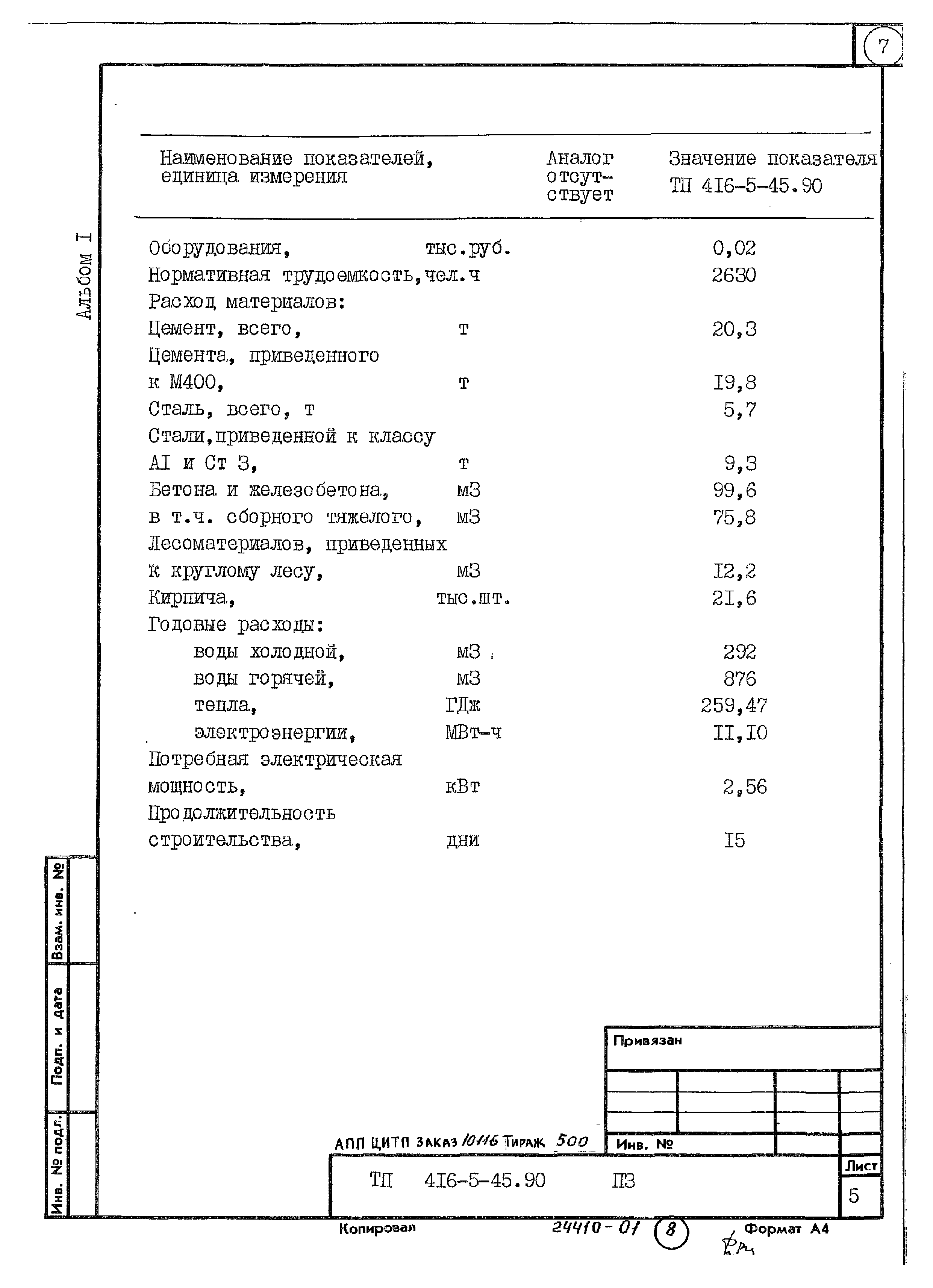 Типовой проект 416-5-45.90