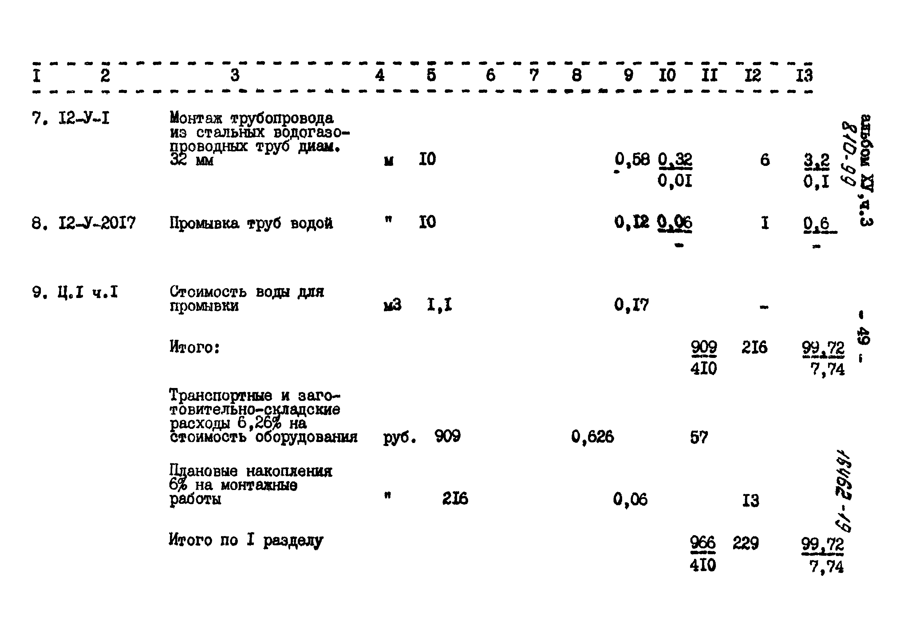 Типовой проект 810-99