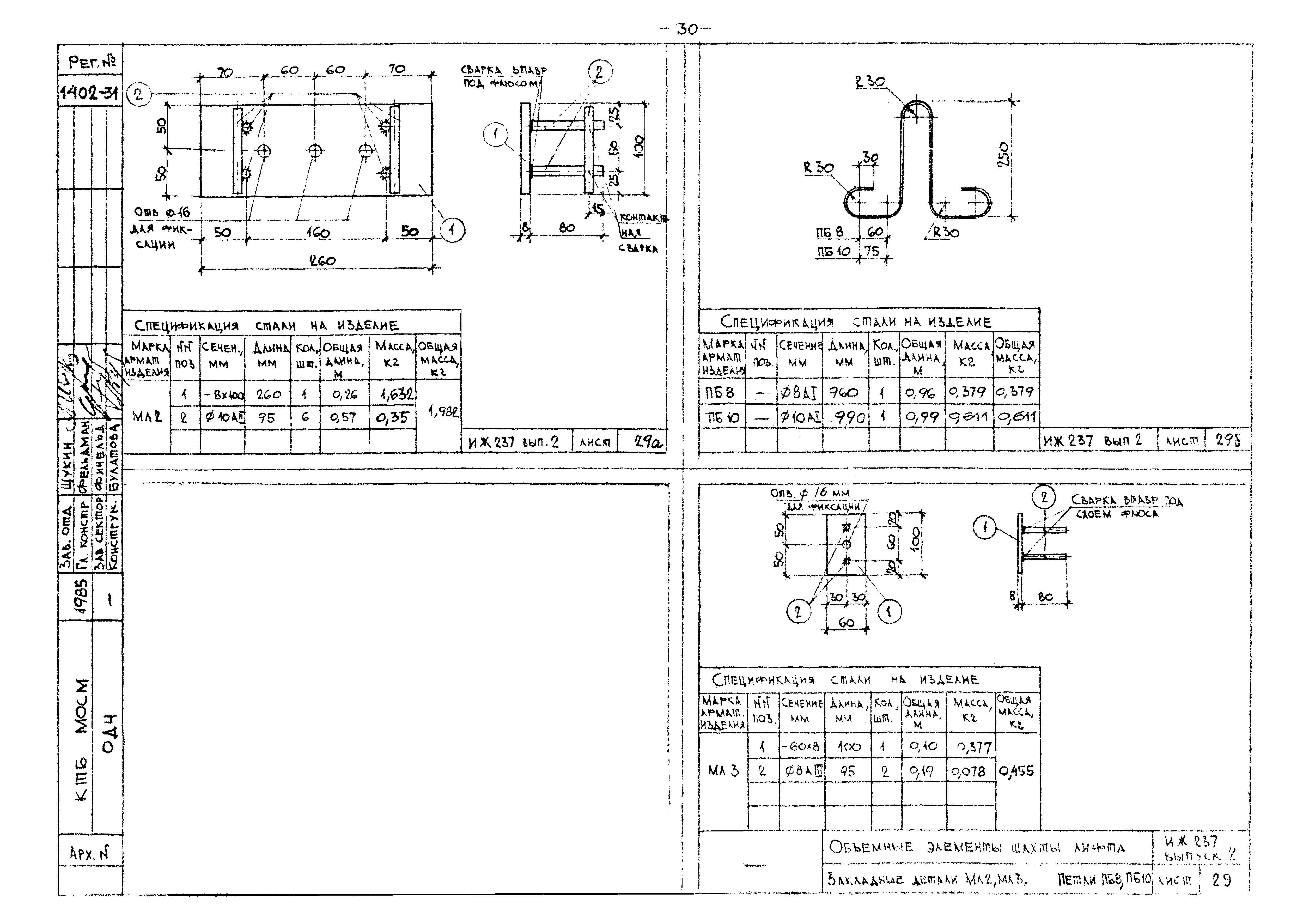 Альбом ИЖ 237