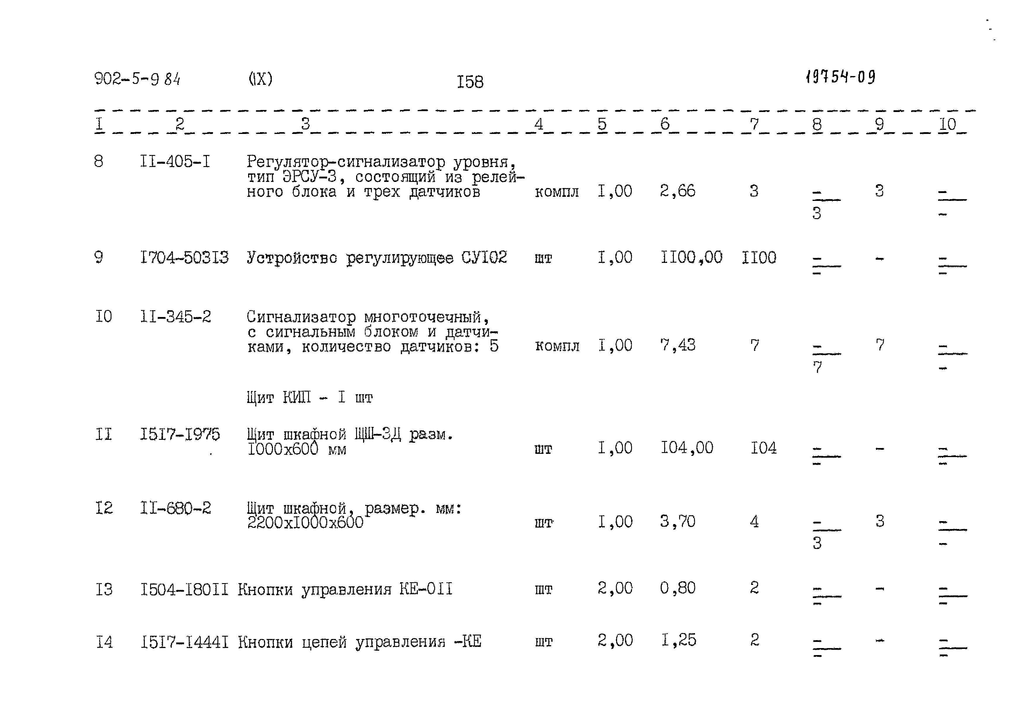 Типовой проект 902-5-9.84