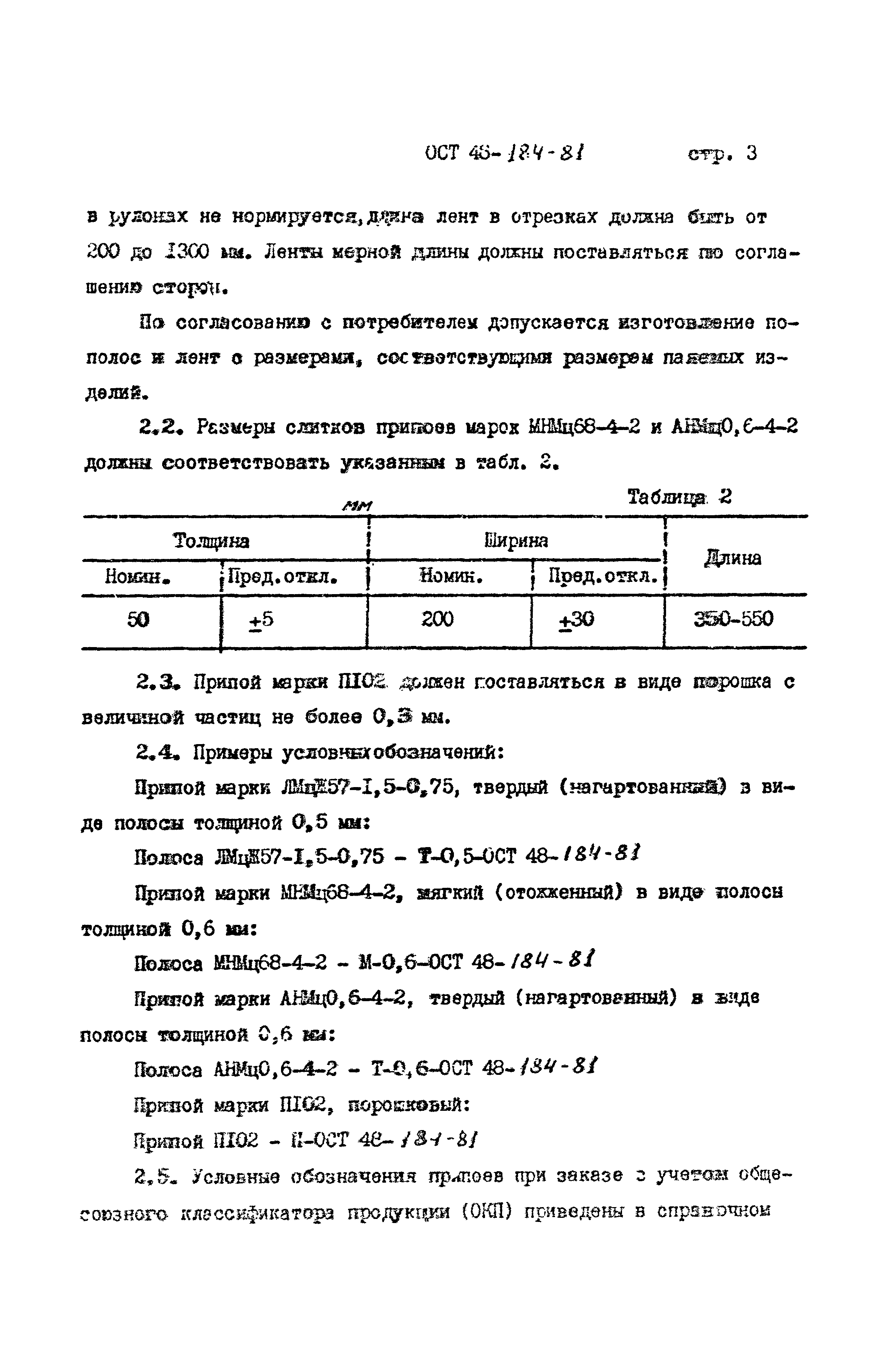 ОСТ 48-184-81