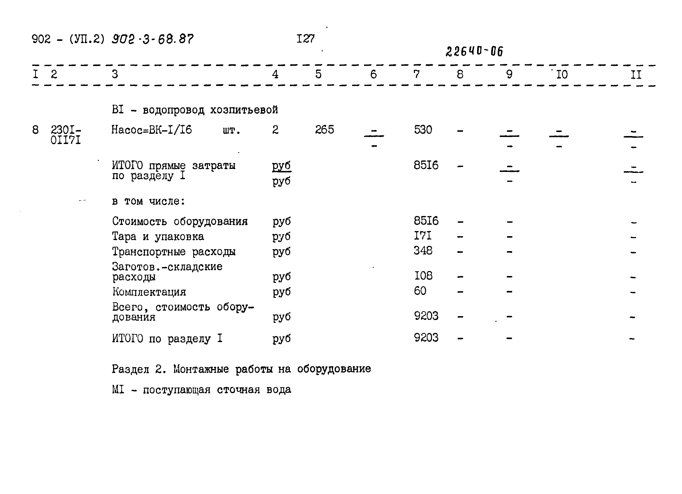 Типовой проект 902-3-68.87