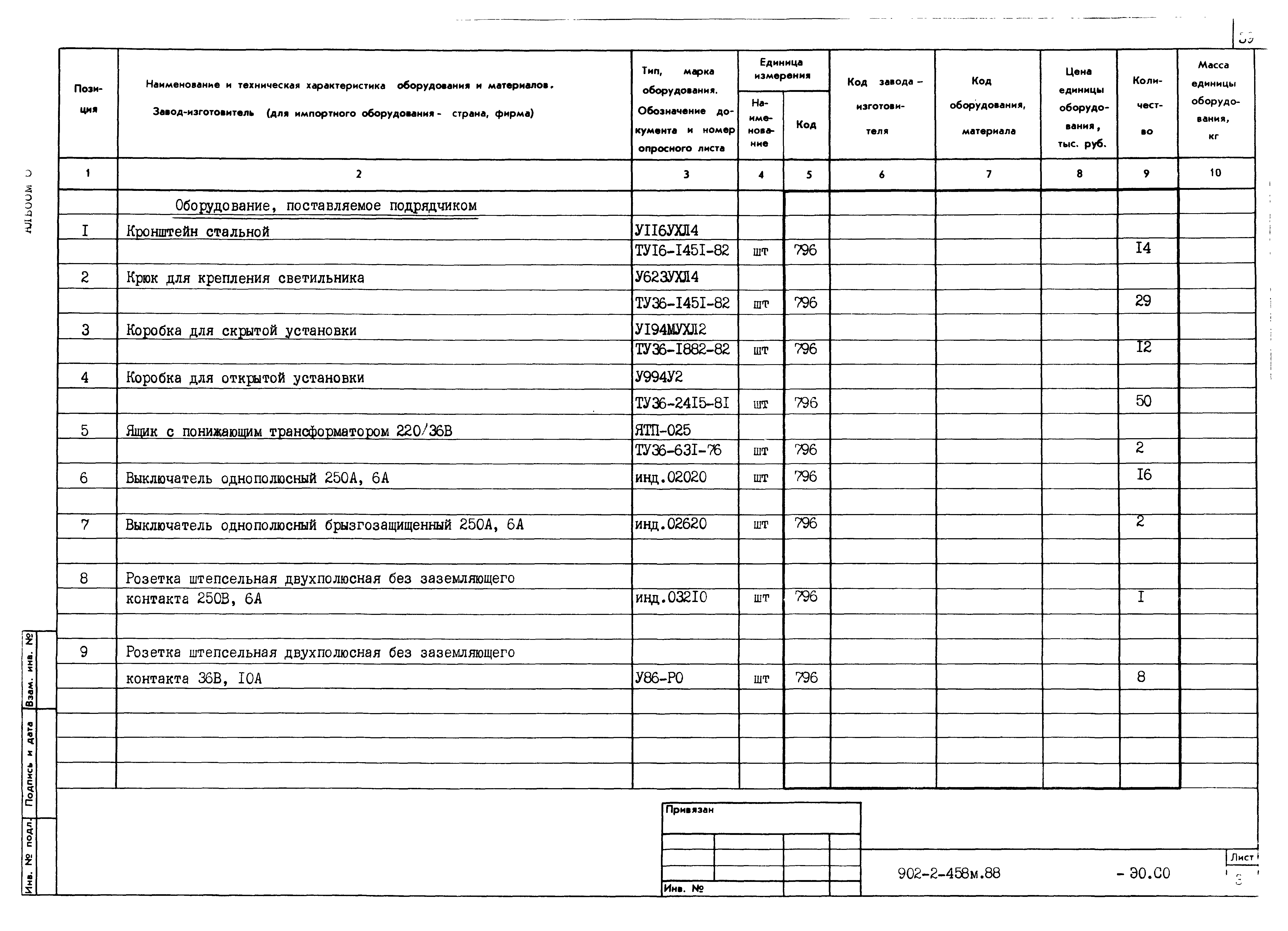 Типовой проект 902-2-458м.88