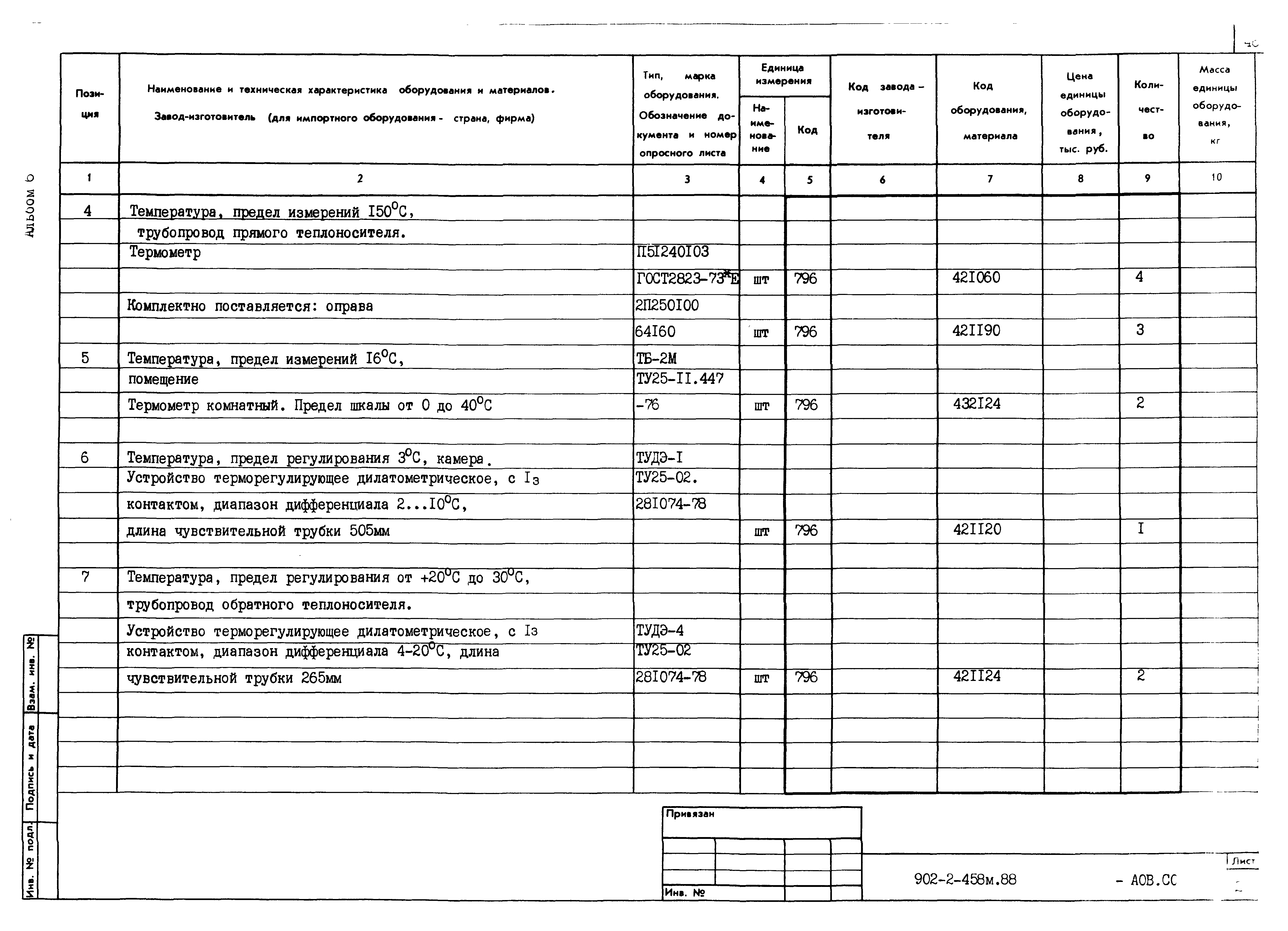 Типовой проект 902-2-458м.88