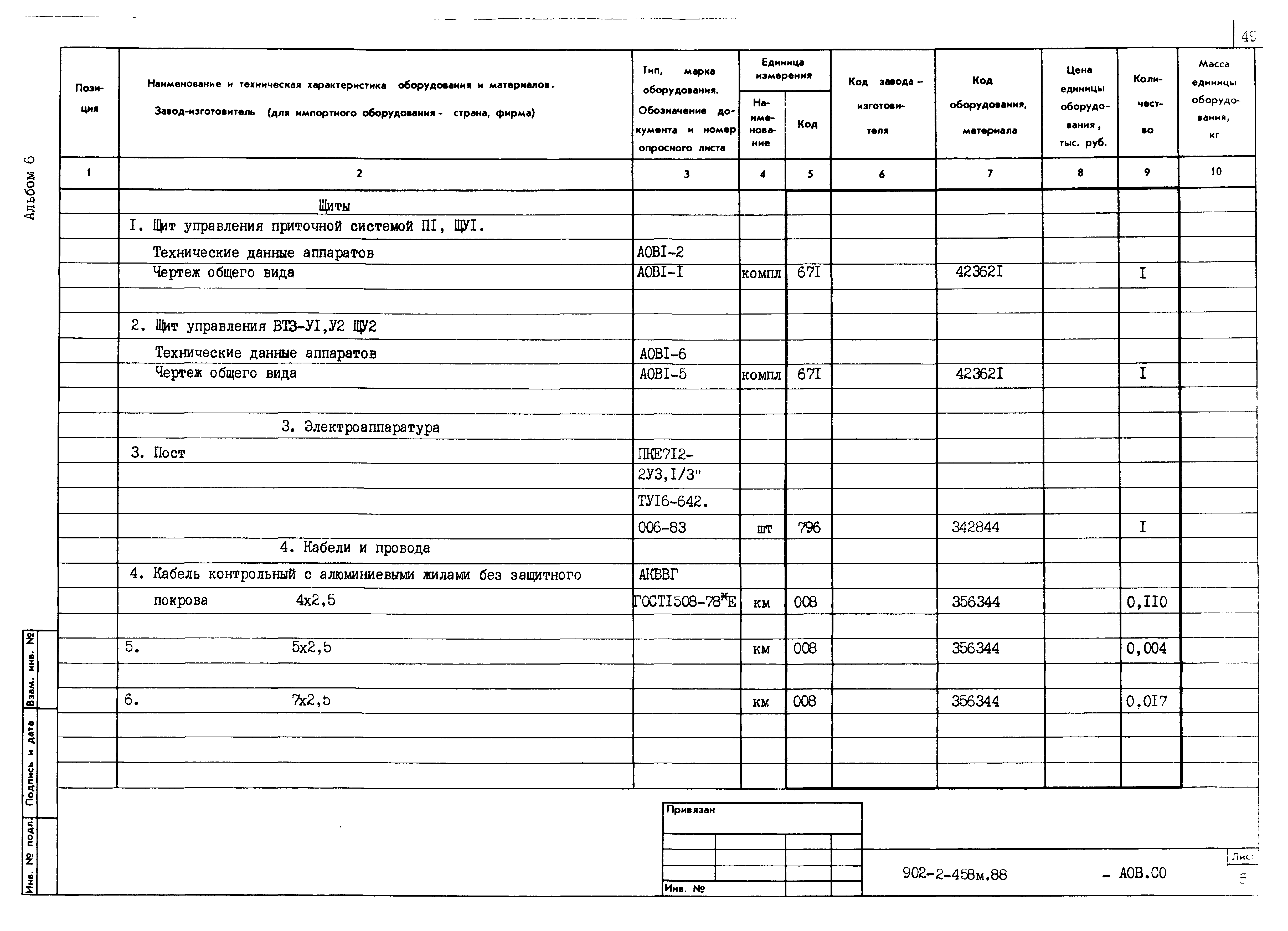 Типовой проект 902-2-458м.88