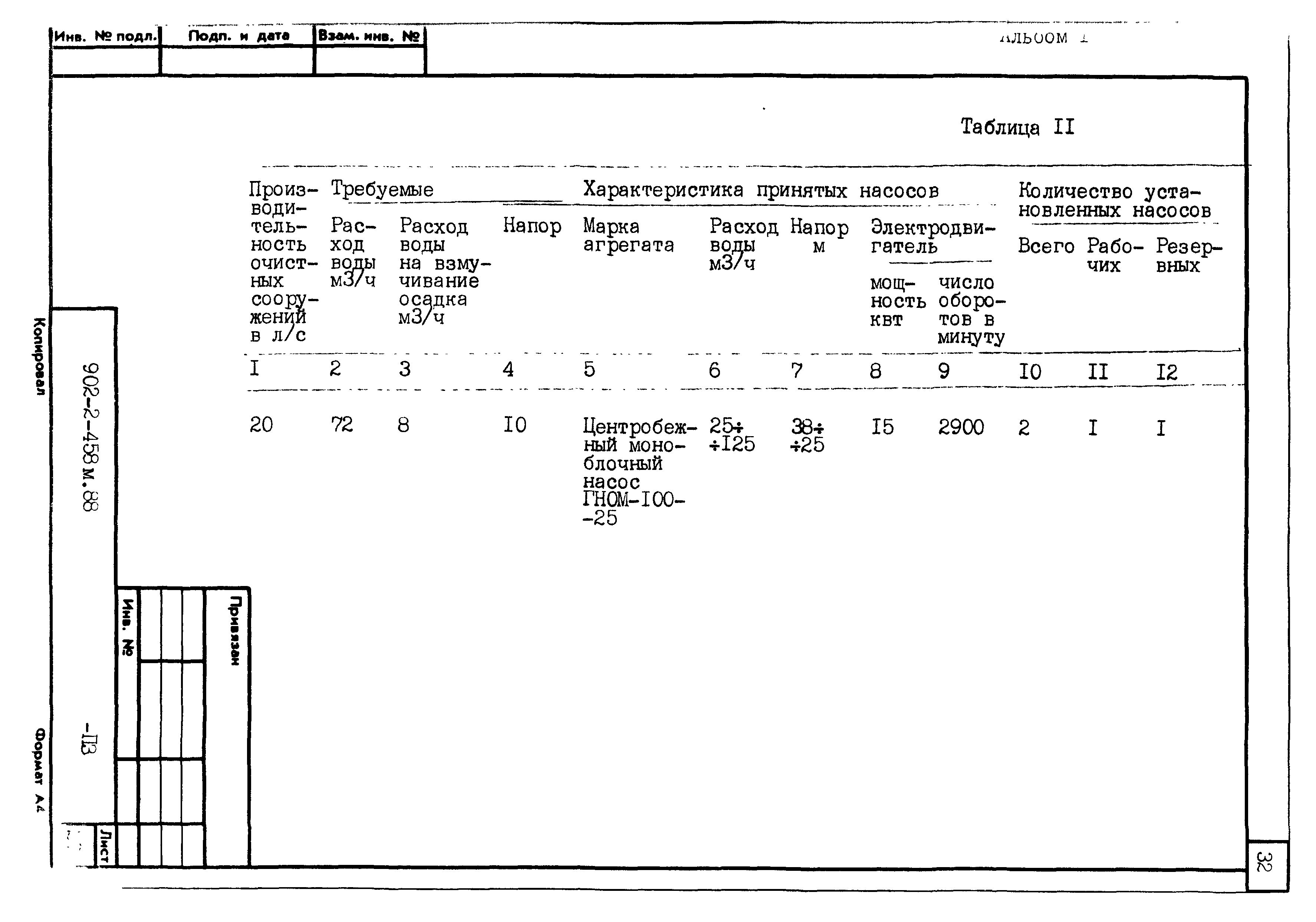 Типовой проект 902-2-458м.88