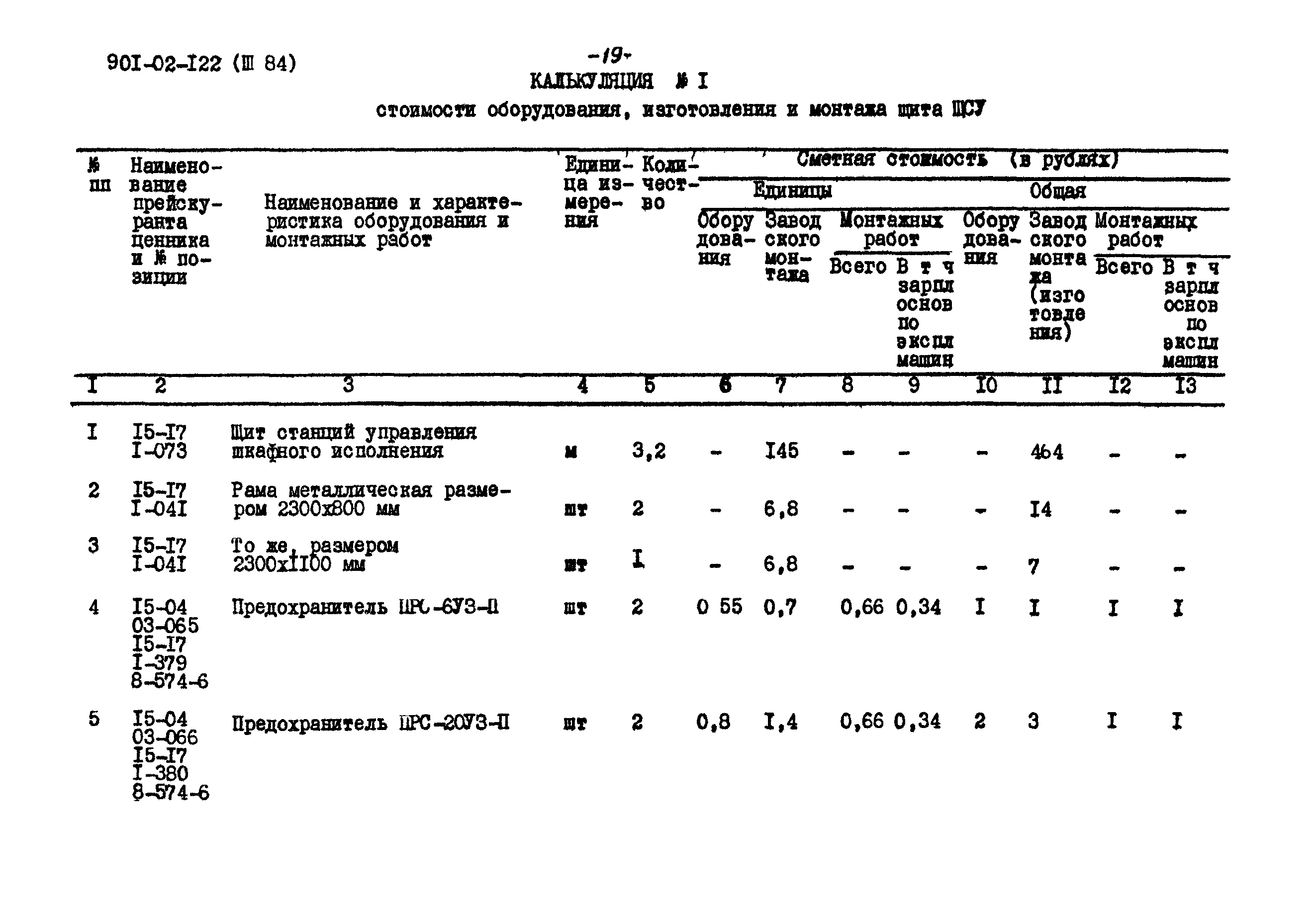 Типовые проектные решения 901-02-122