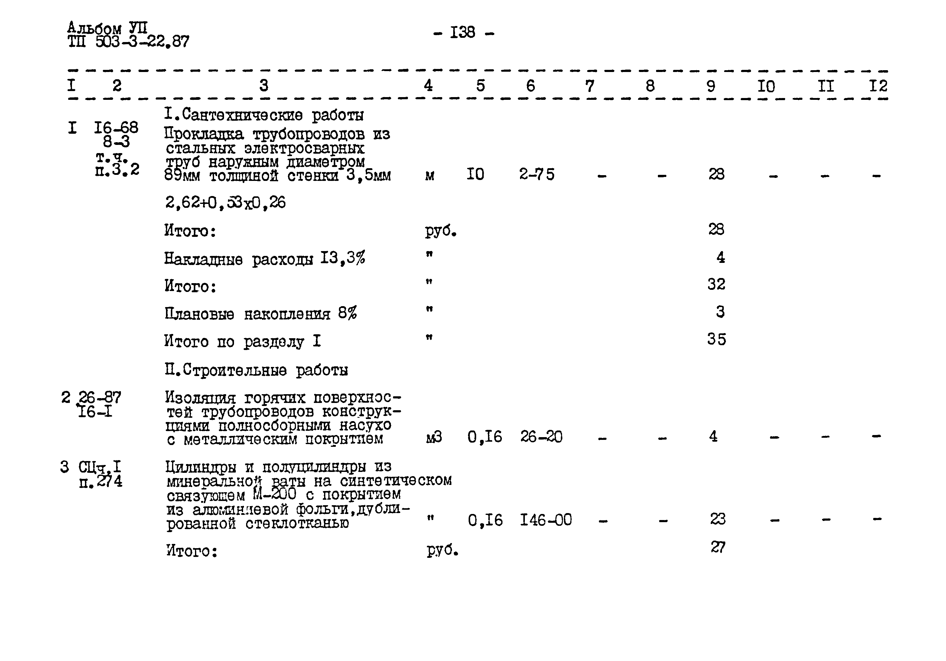 Типовой проект 503-3-22.87