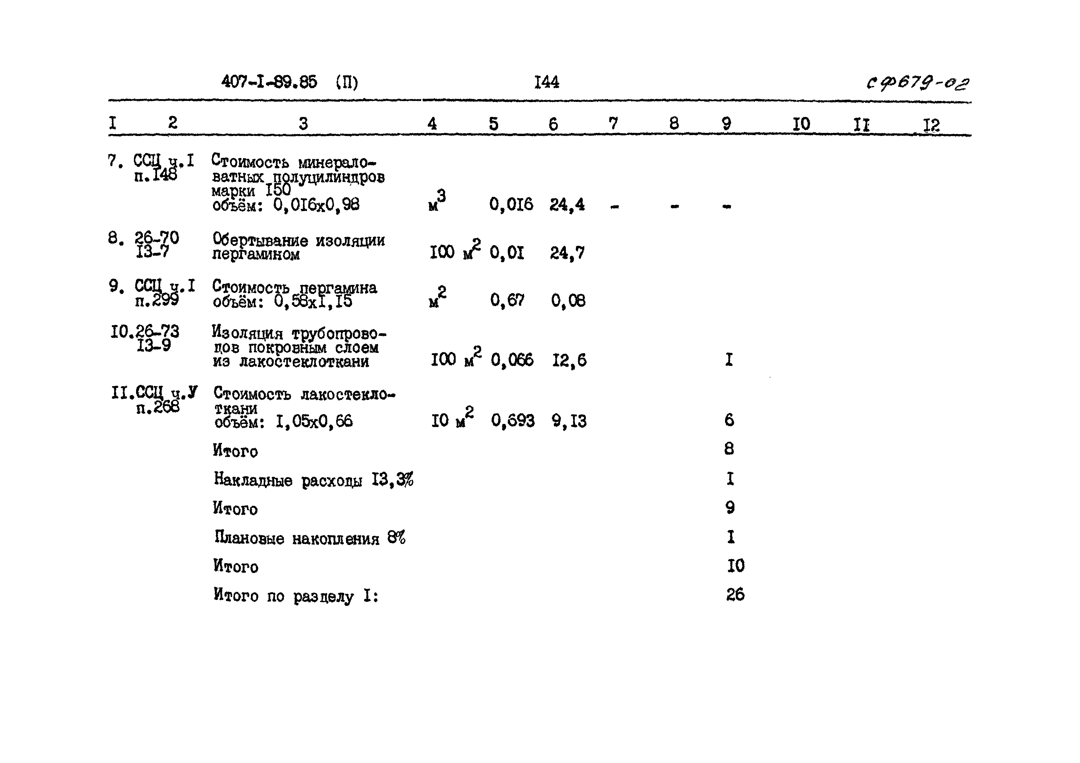 Типовой проект 407-1-89.85