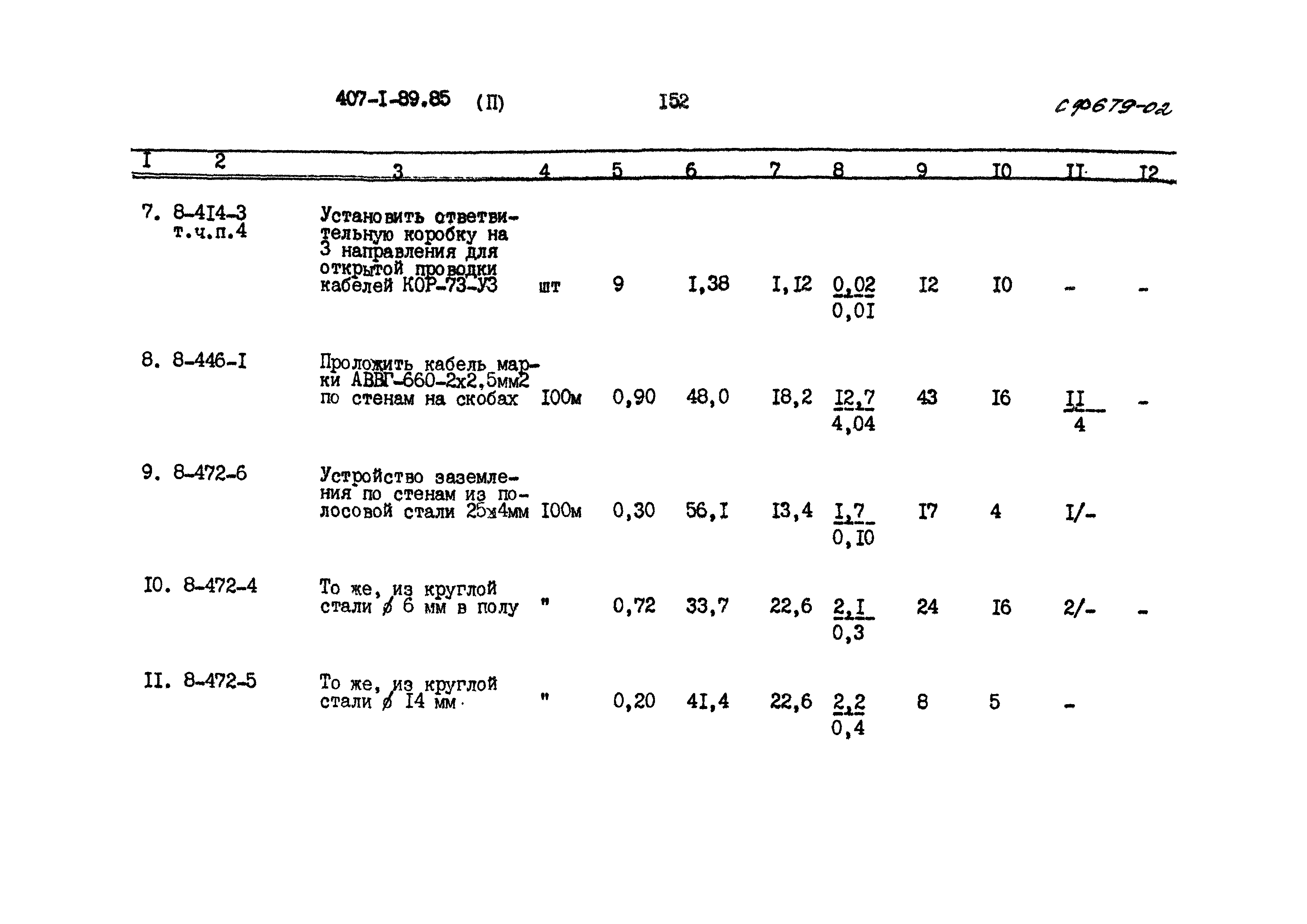 Типовой проект 407-1-89.85