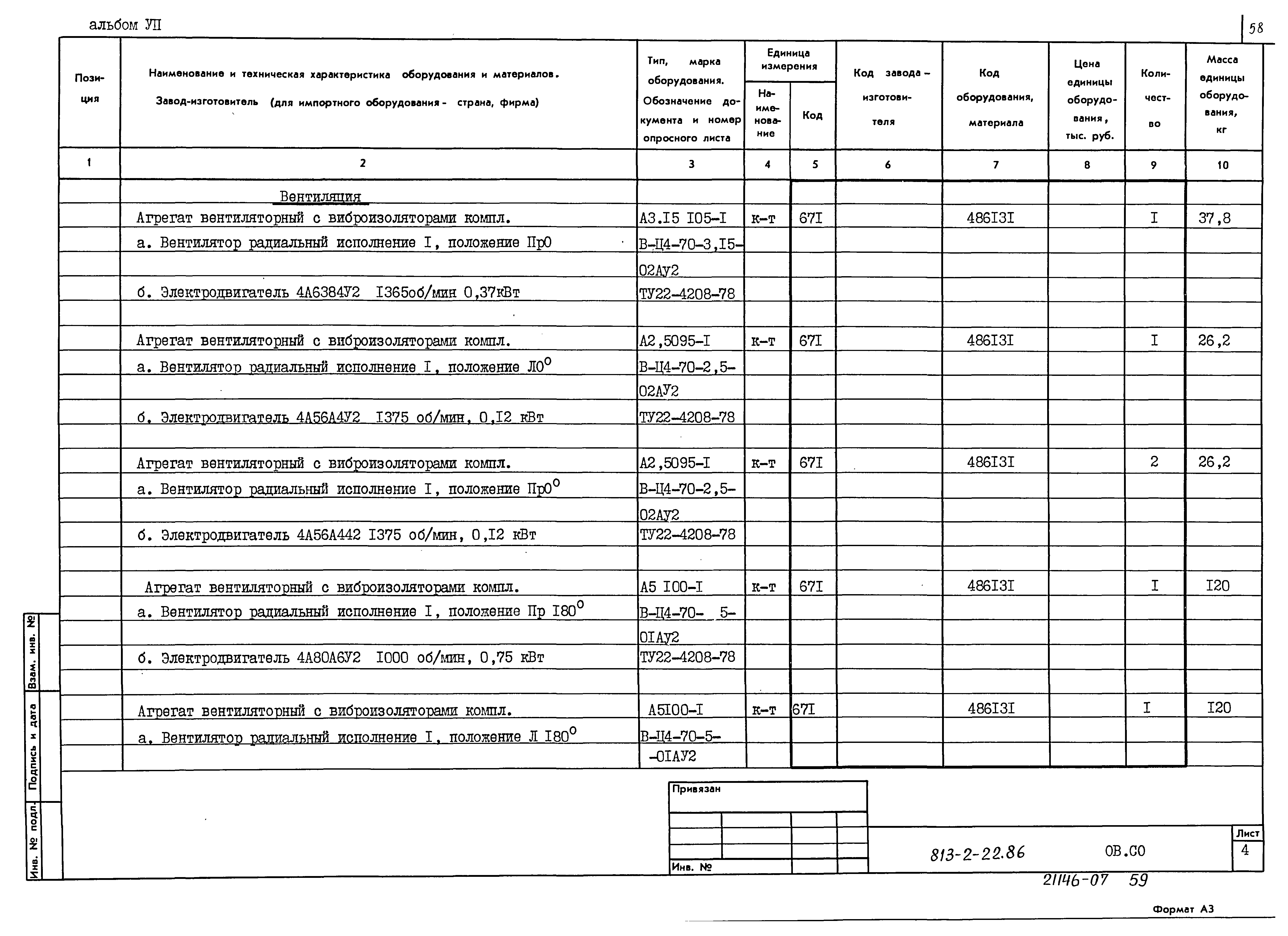 Типовой проект 813-2-22.86