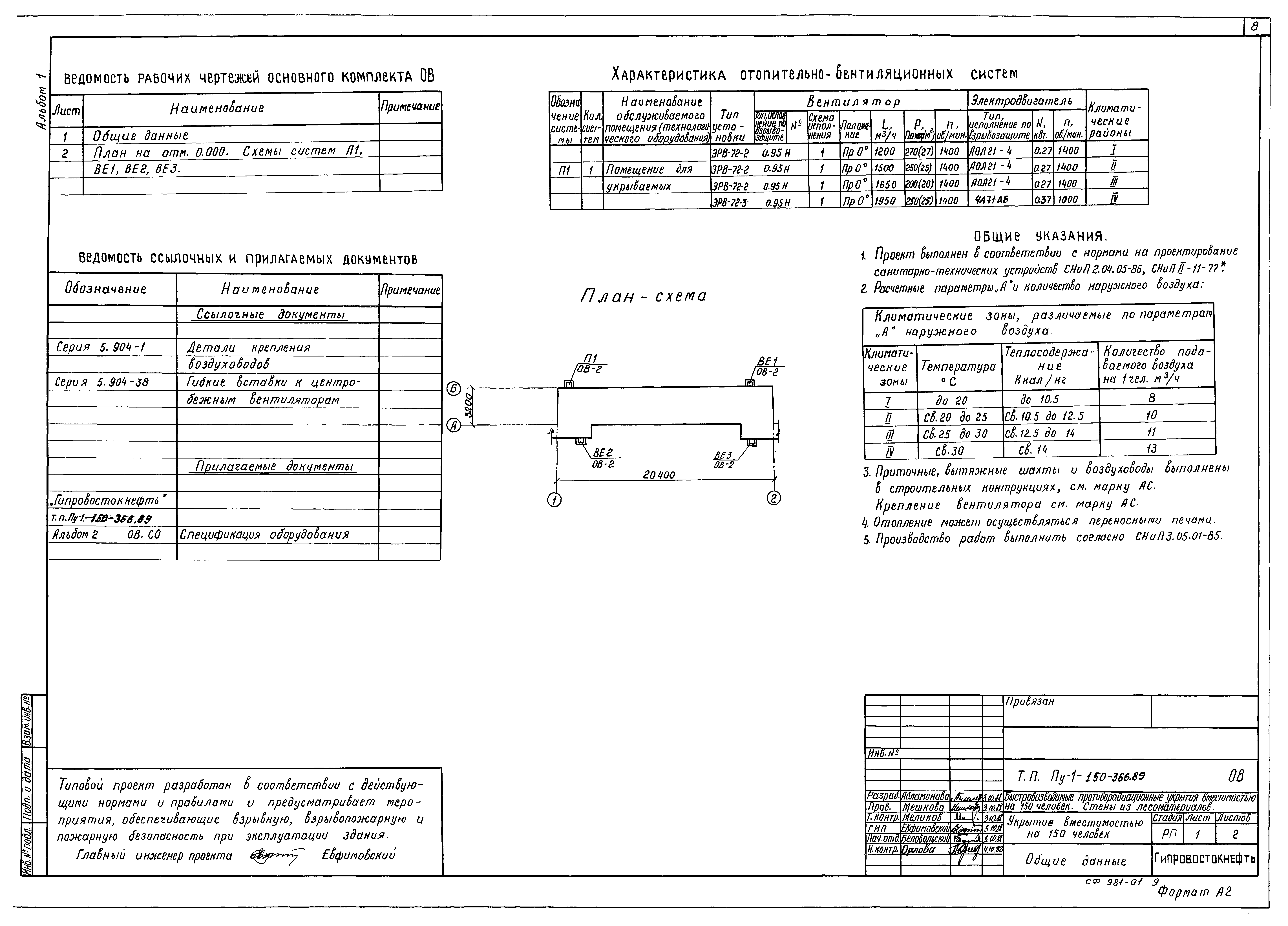 Типовой проект Пу-1-150-366.89